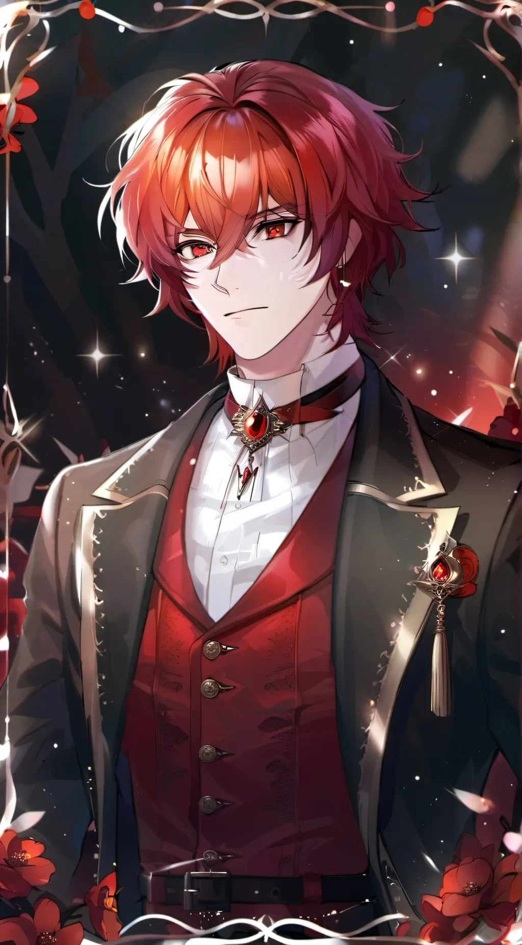 ai character: Diluc background