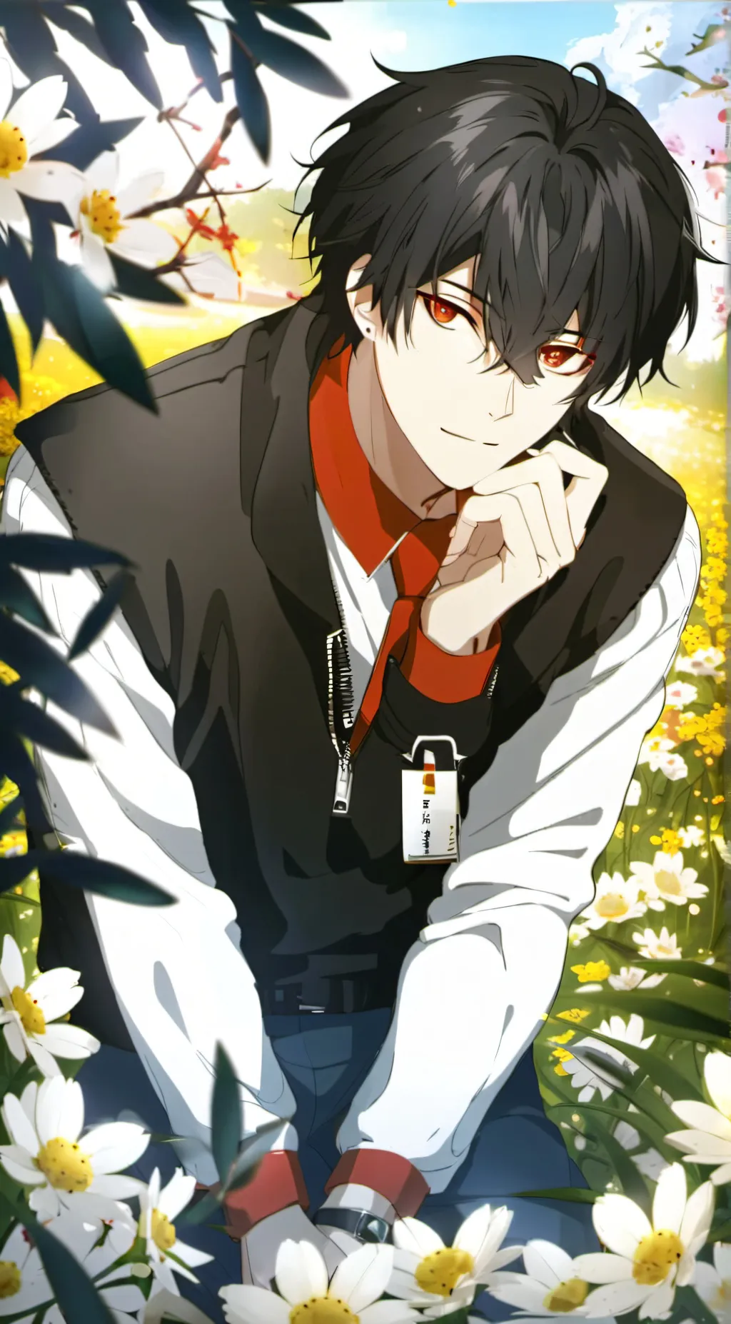 ai character: Max background