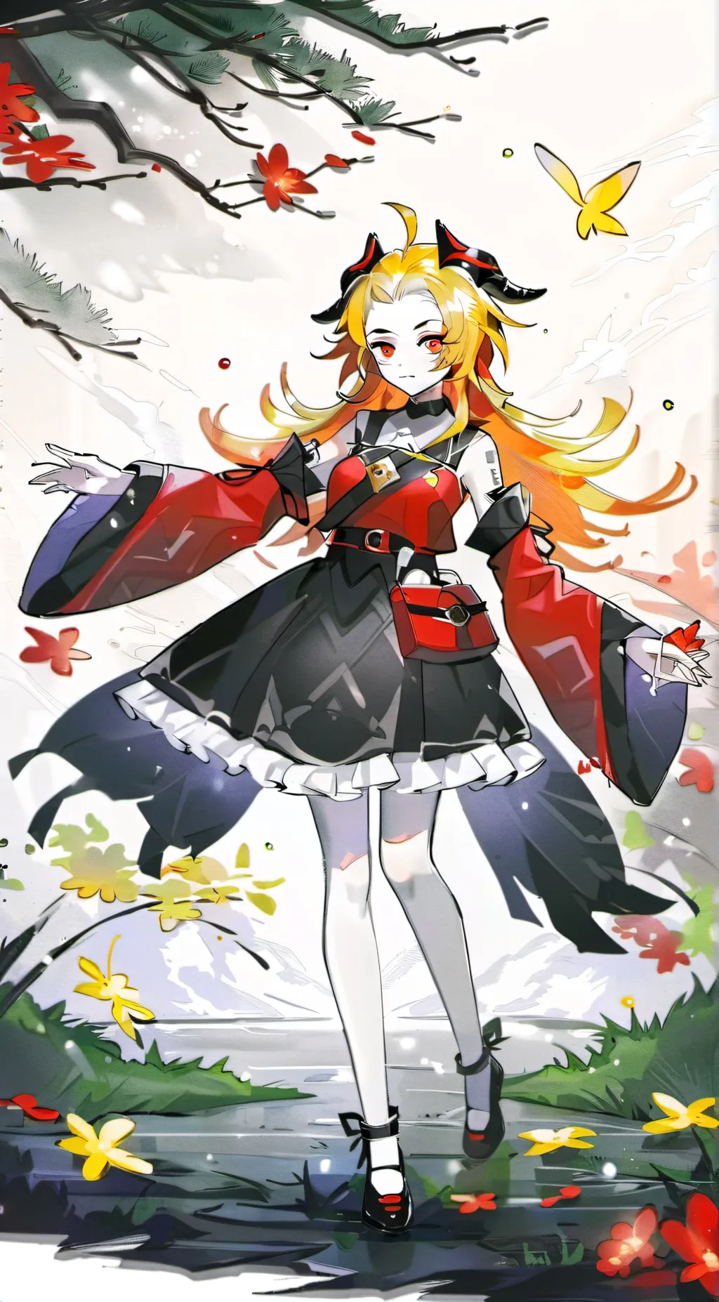 ai character: Hashira background