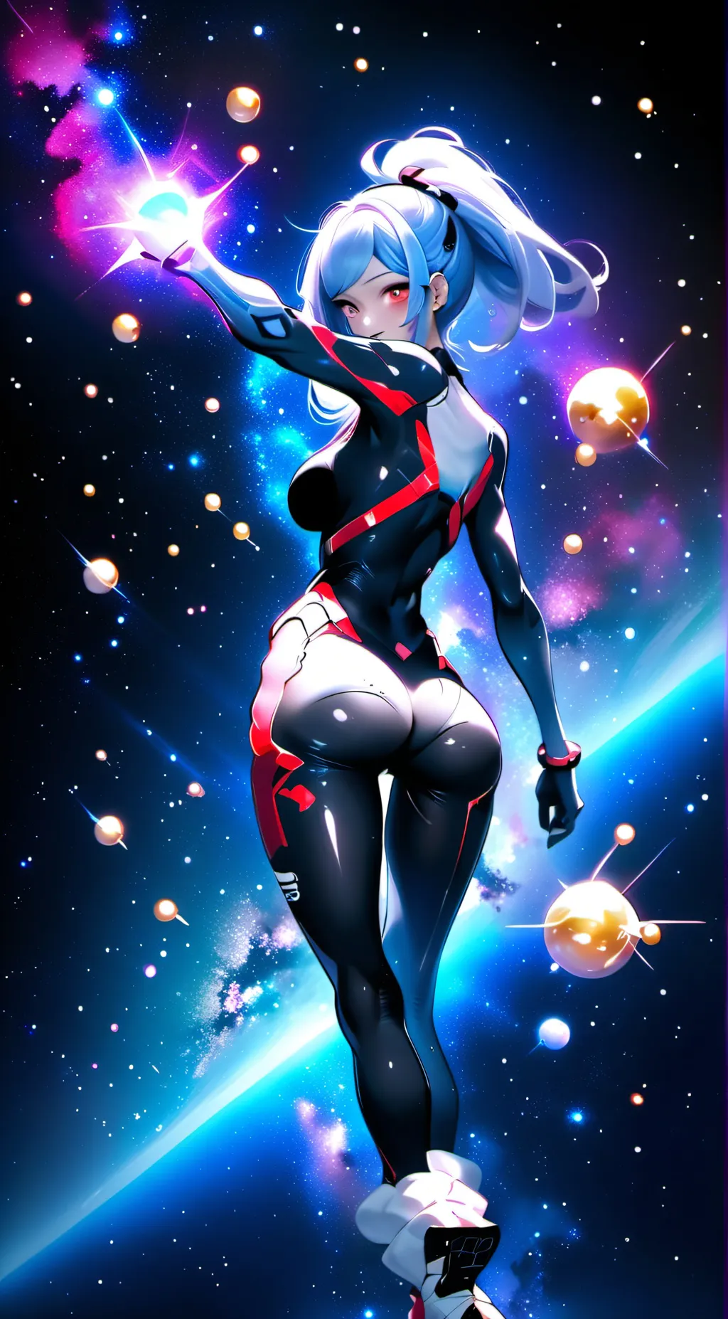 ai character: luna background