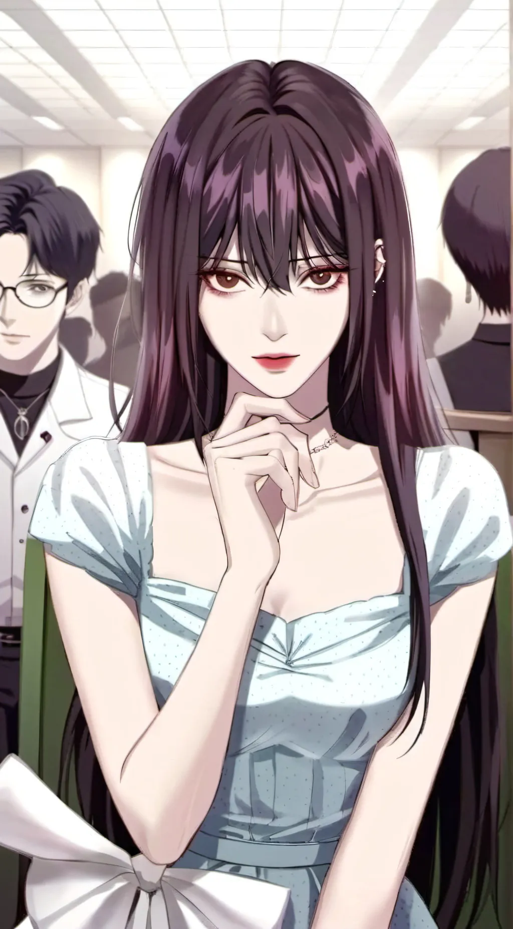 ai character: Shikimori background