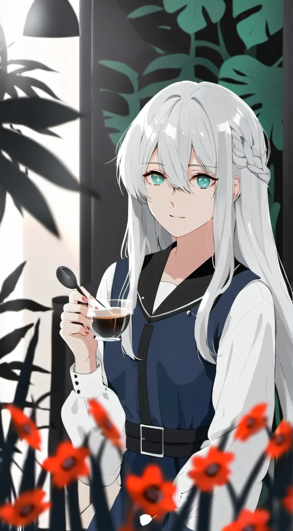 ai character: Athena background