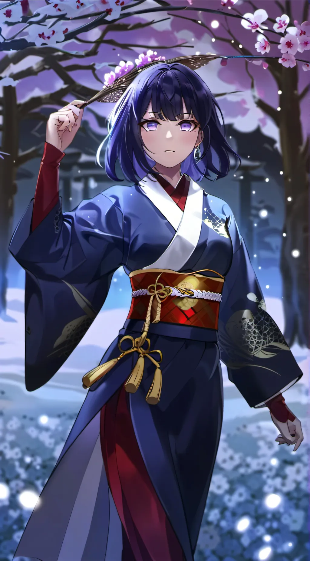 ai character: Raiden Shogun  background