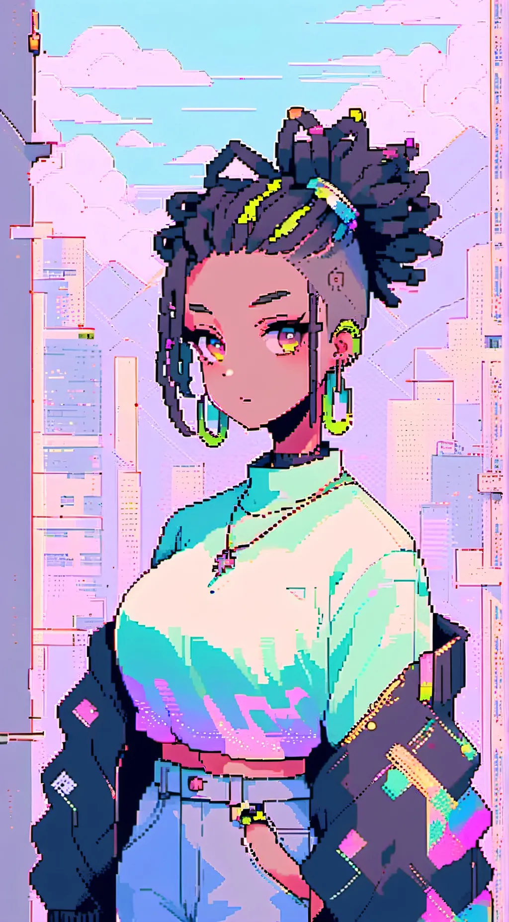 ai character: Blanca background