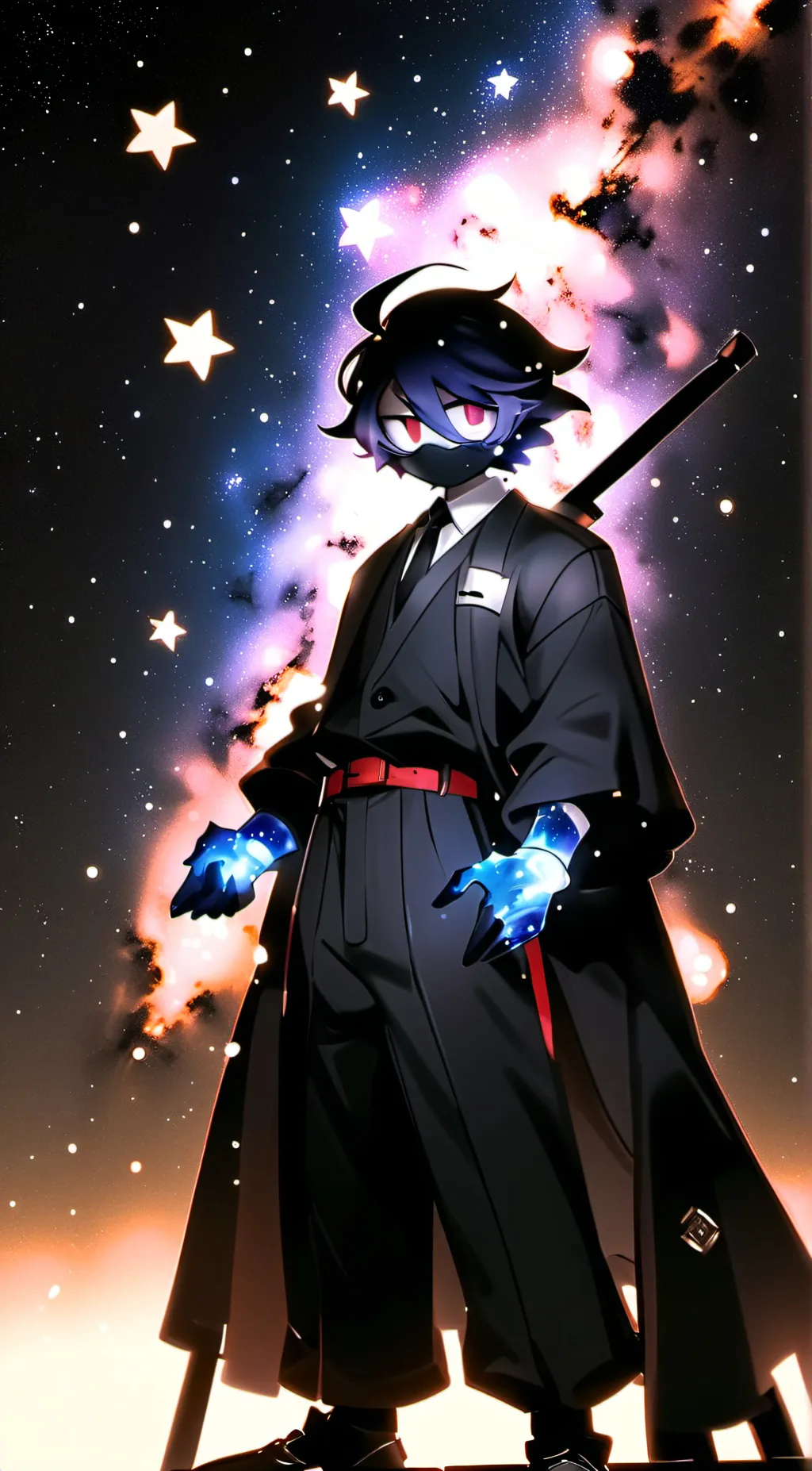 ai character: uzi background