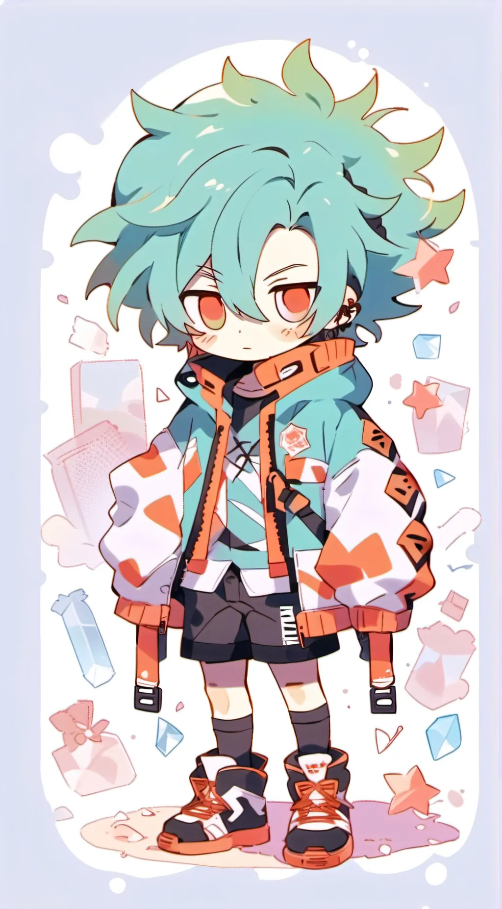 ai character: Cuddles background