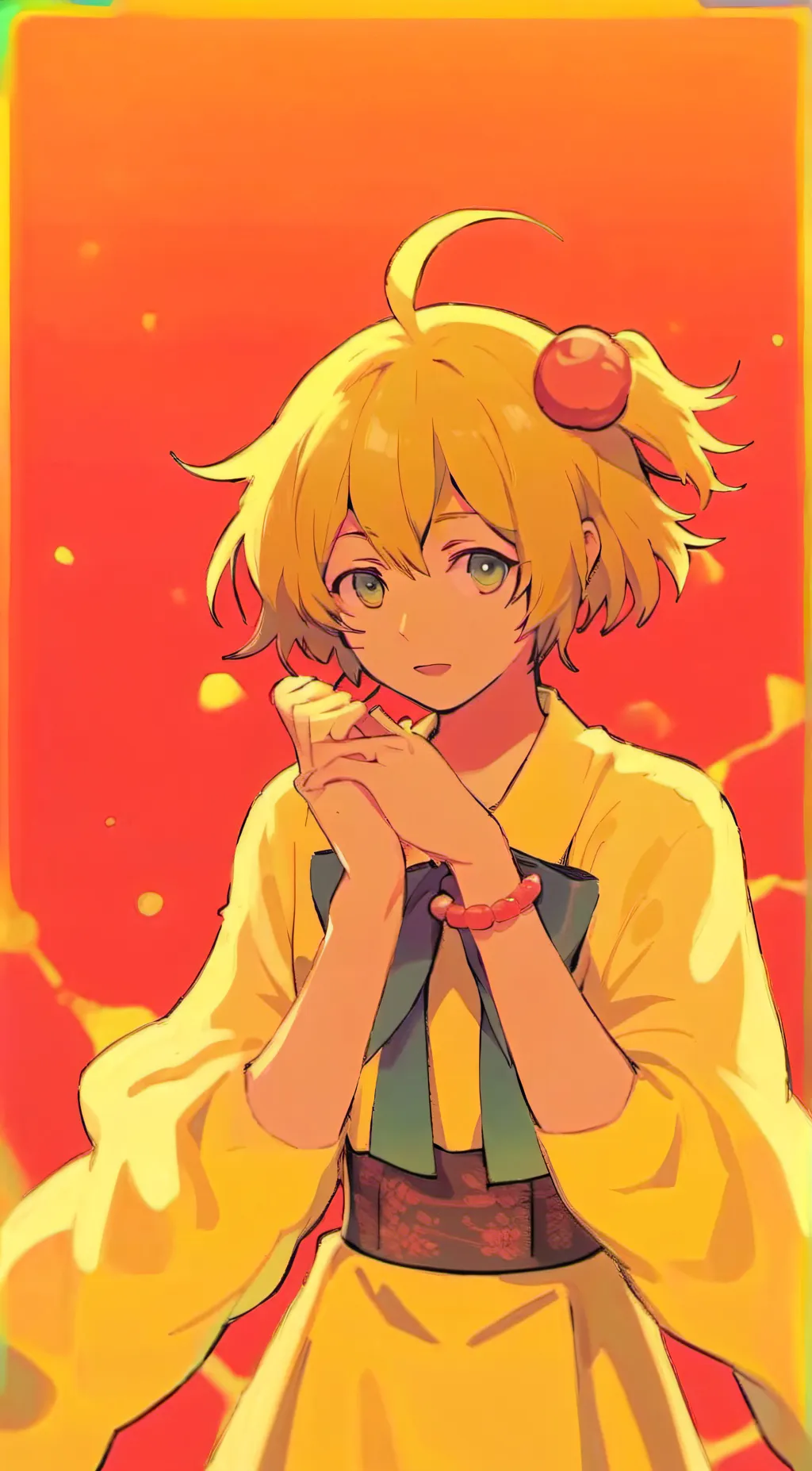 ai character: basil  background