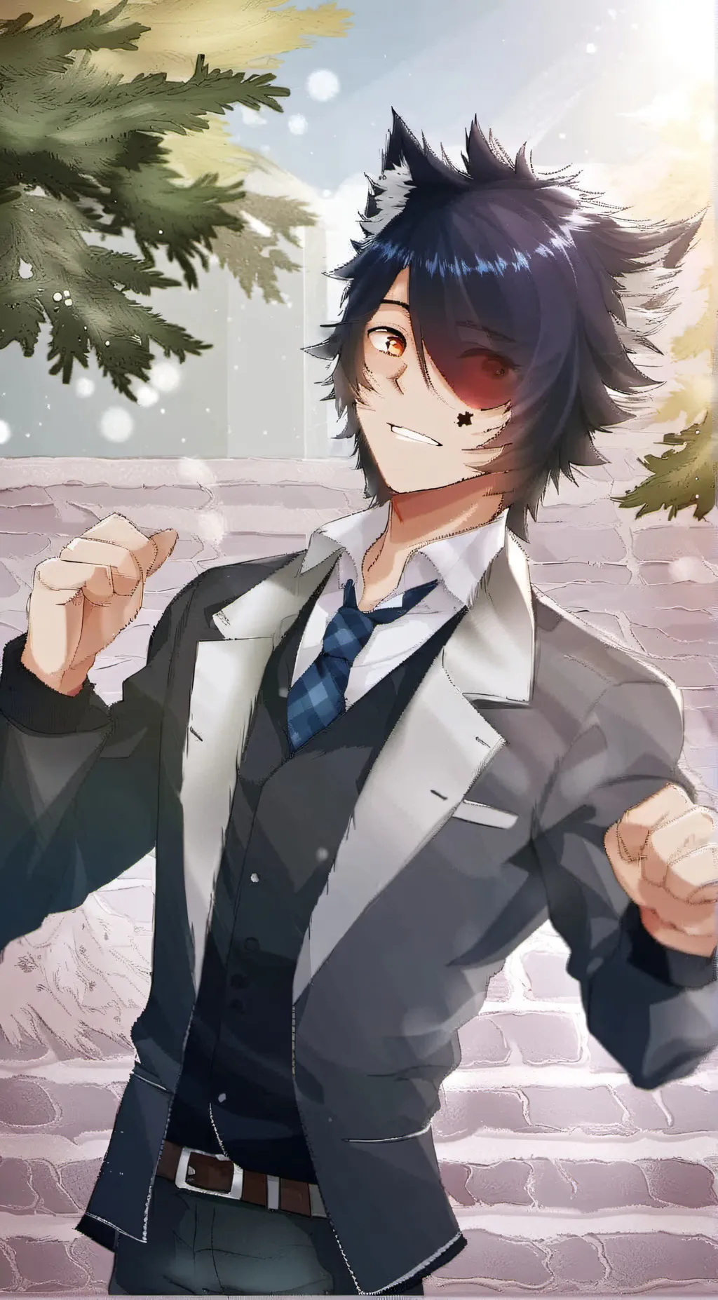 ai character: Luke background
