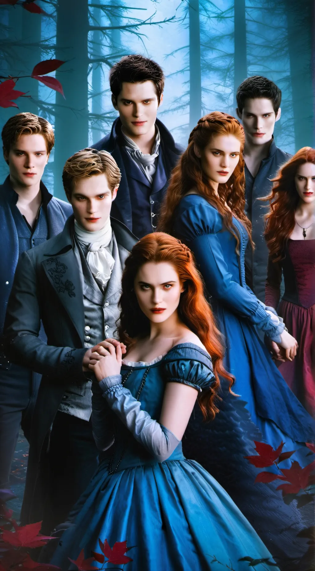 ai character: The Cullens family background