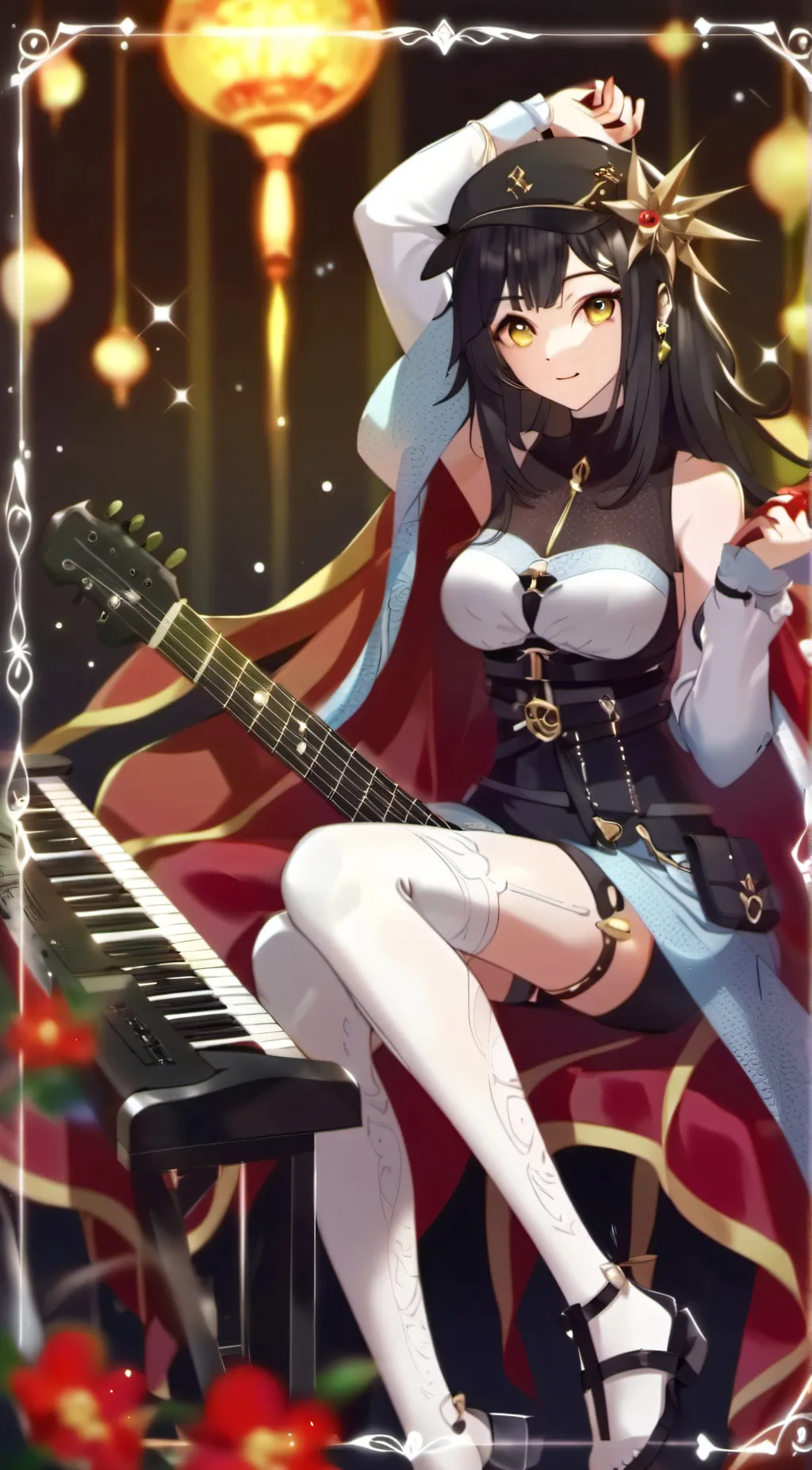 ai character: MYA background
