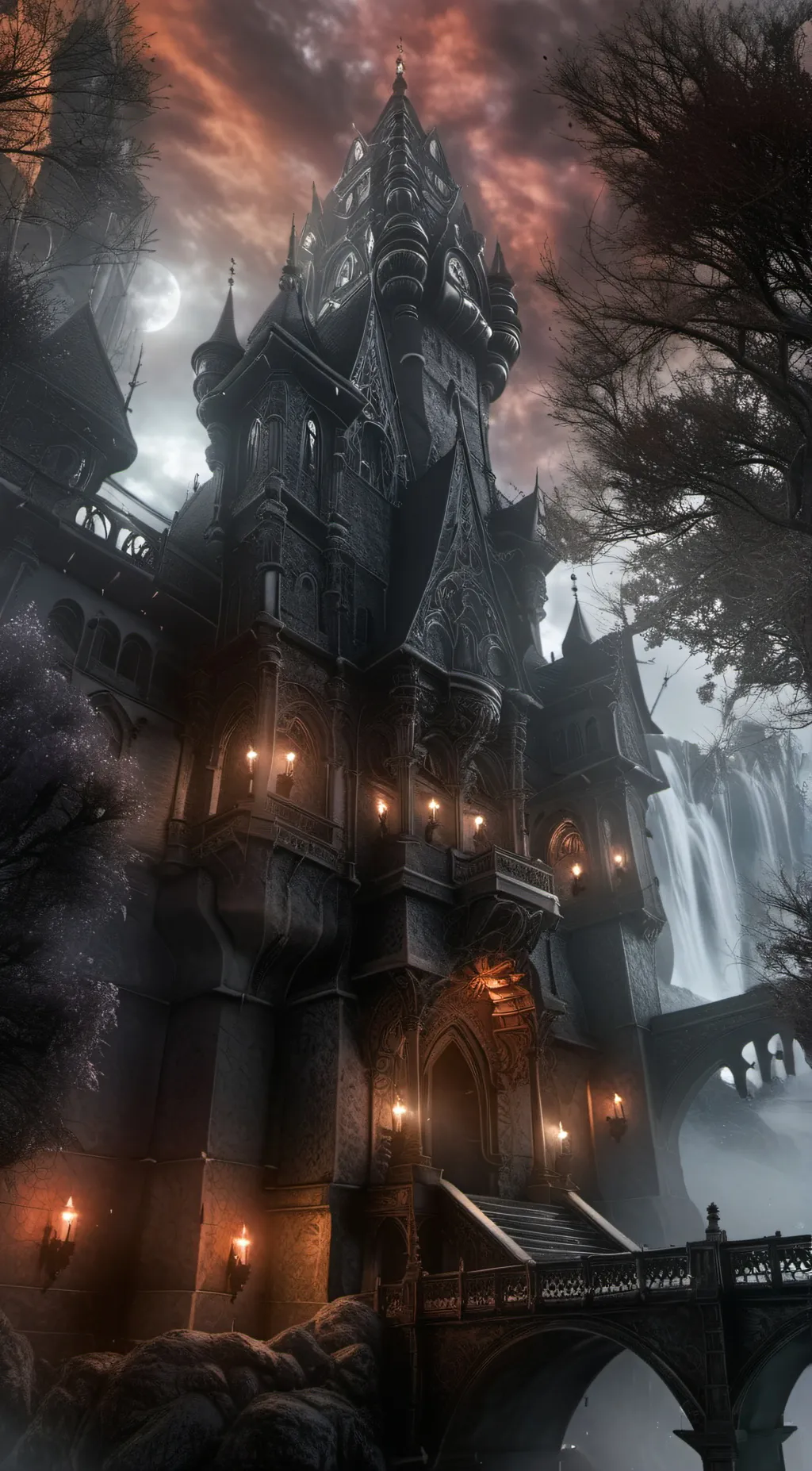 ai character: MHA-Vampire background