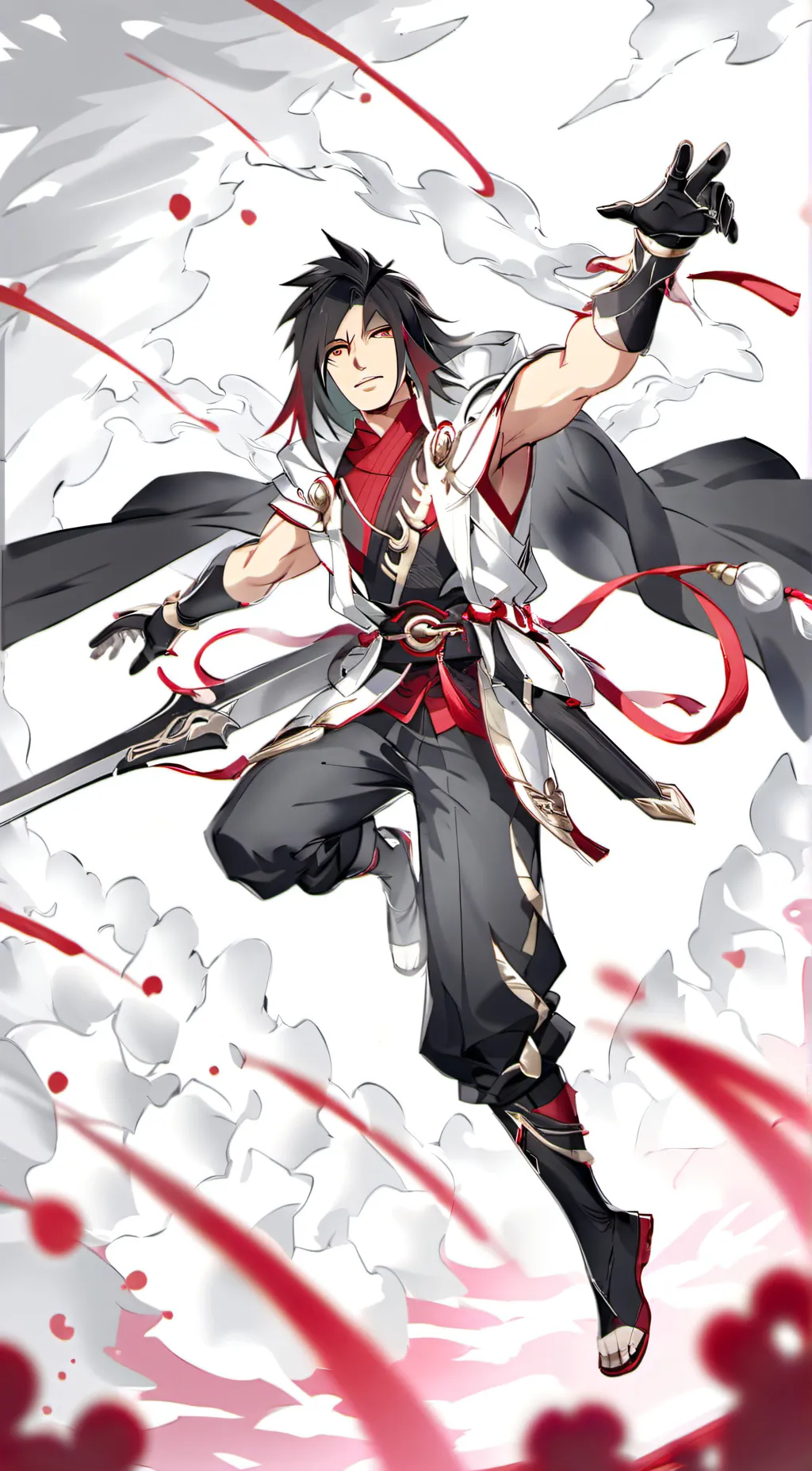 ai character: Madara Uchiha background