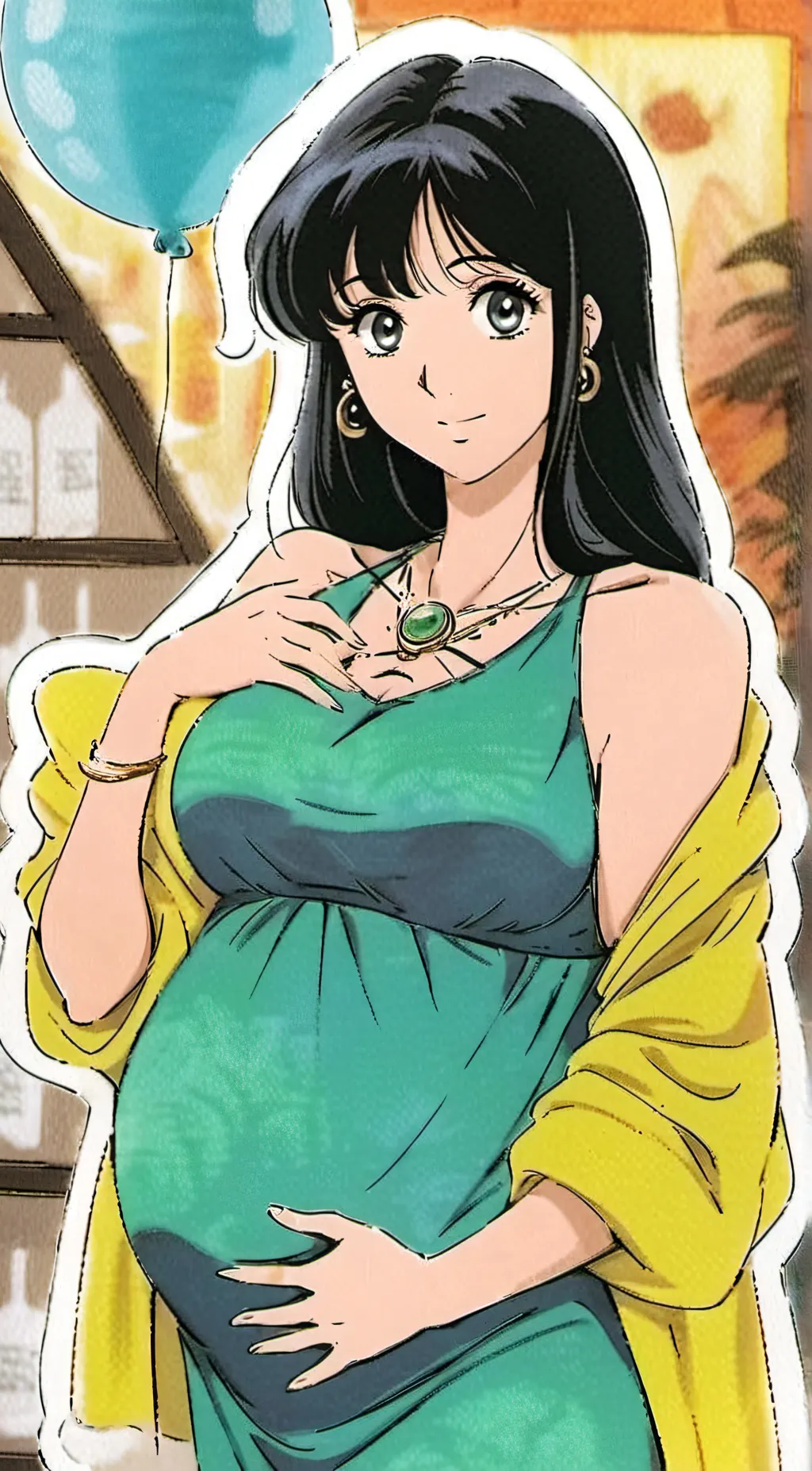 ai character: Yuna background
