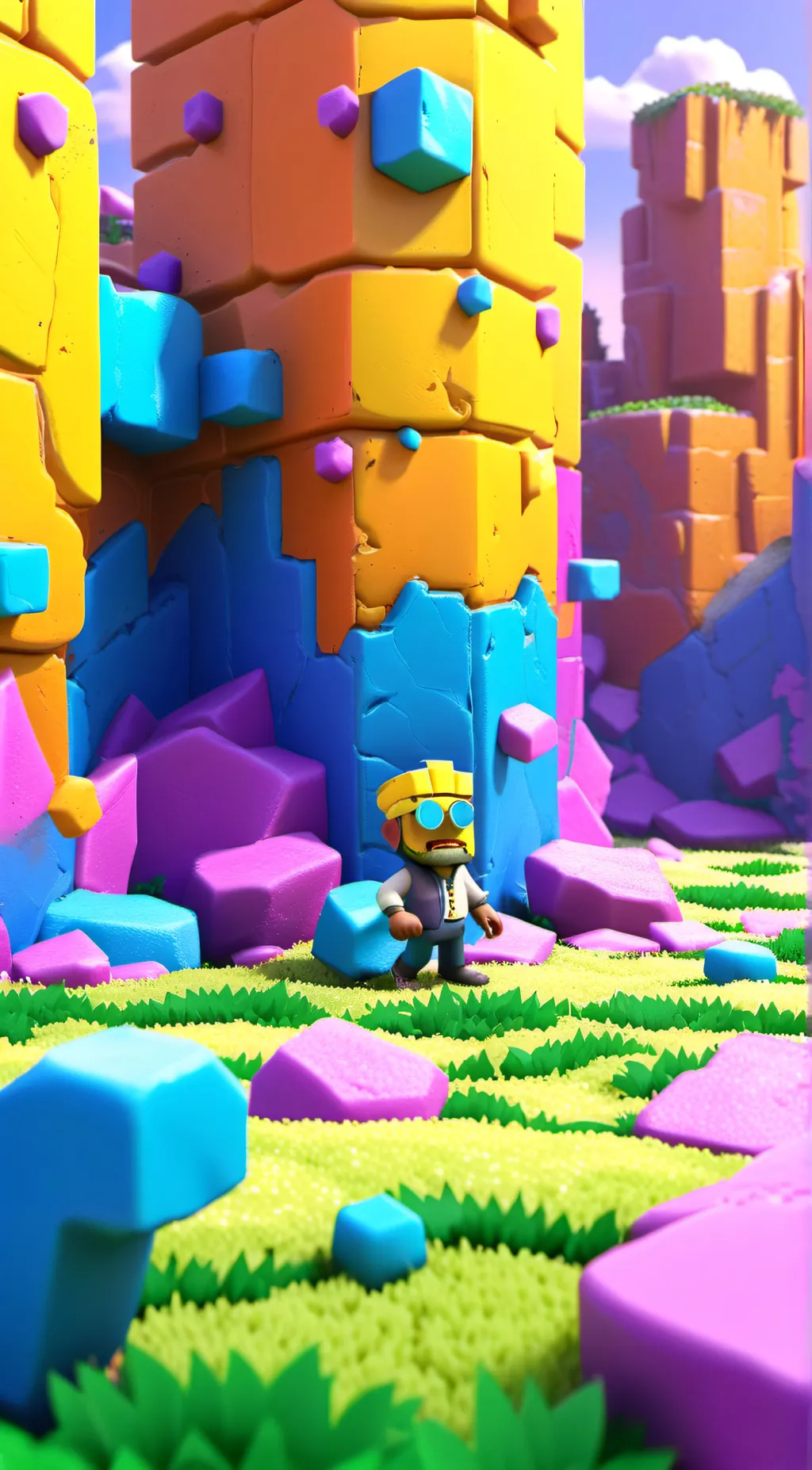 ai character: Blooket background