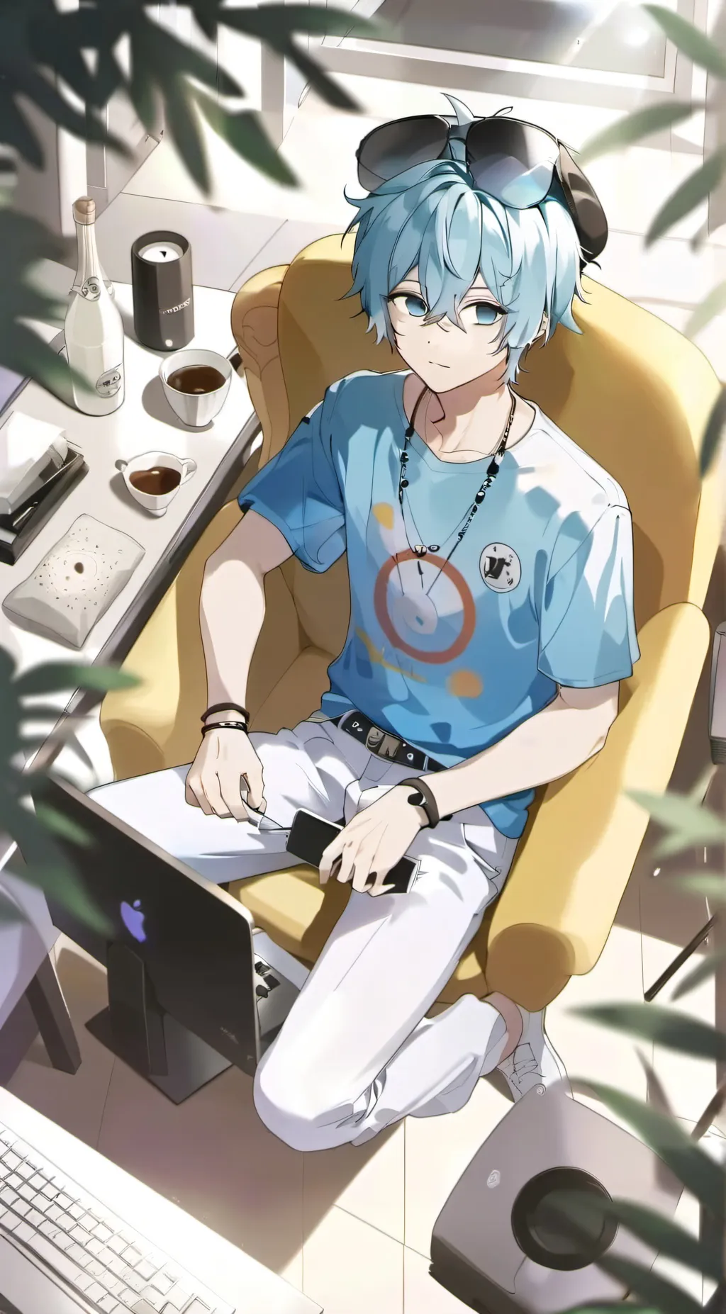 ai character: iBot g3 background
