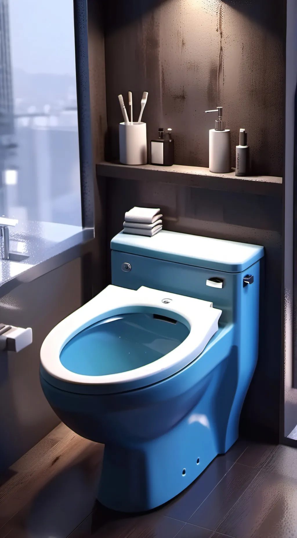 ai character: skibidi toilet background