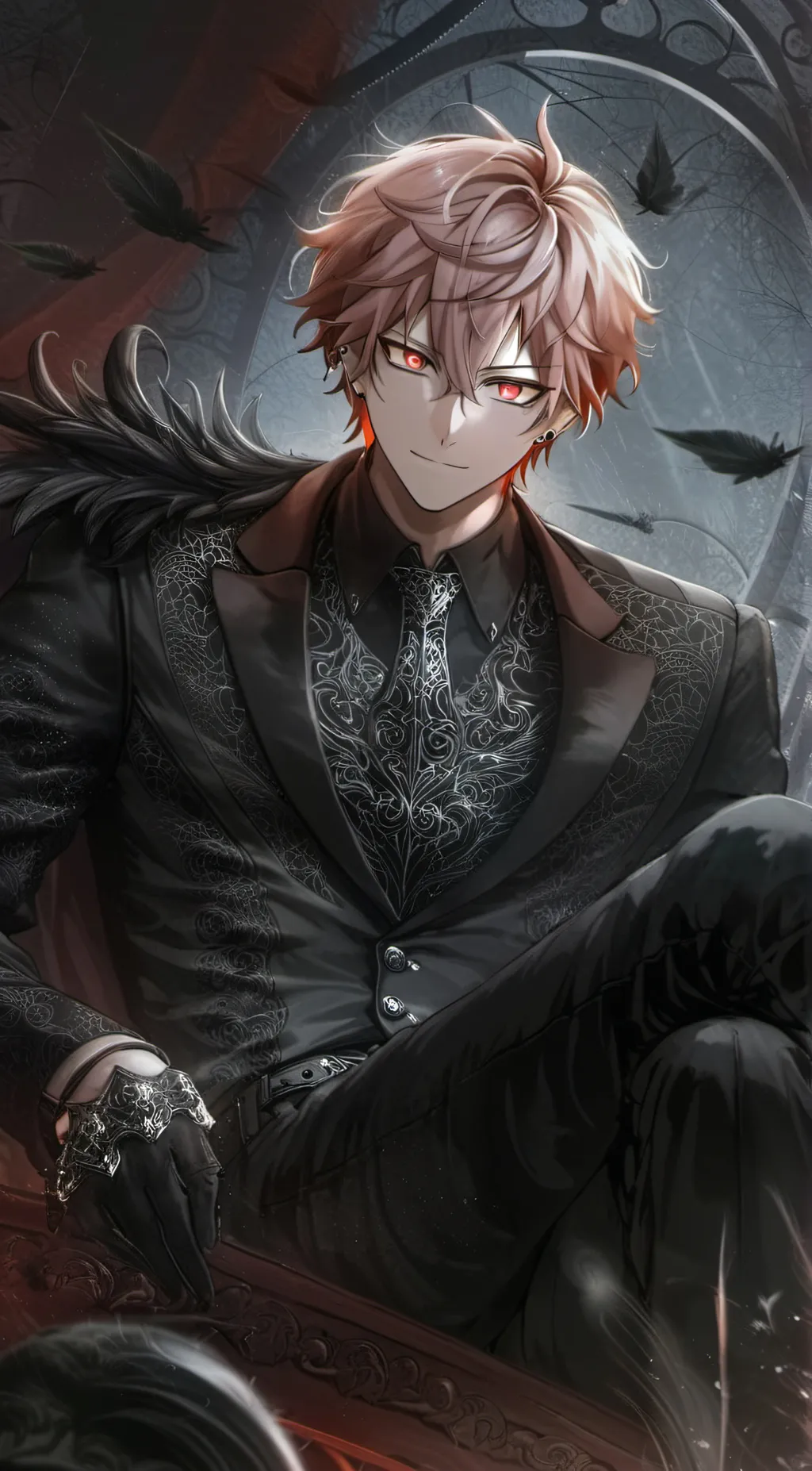 ai character: katsuki  background