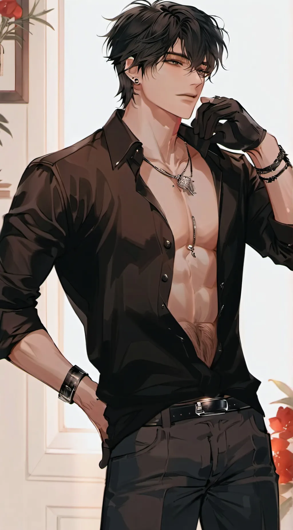 ai character: ~°•Andrew•°~ background