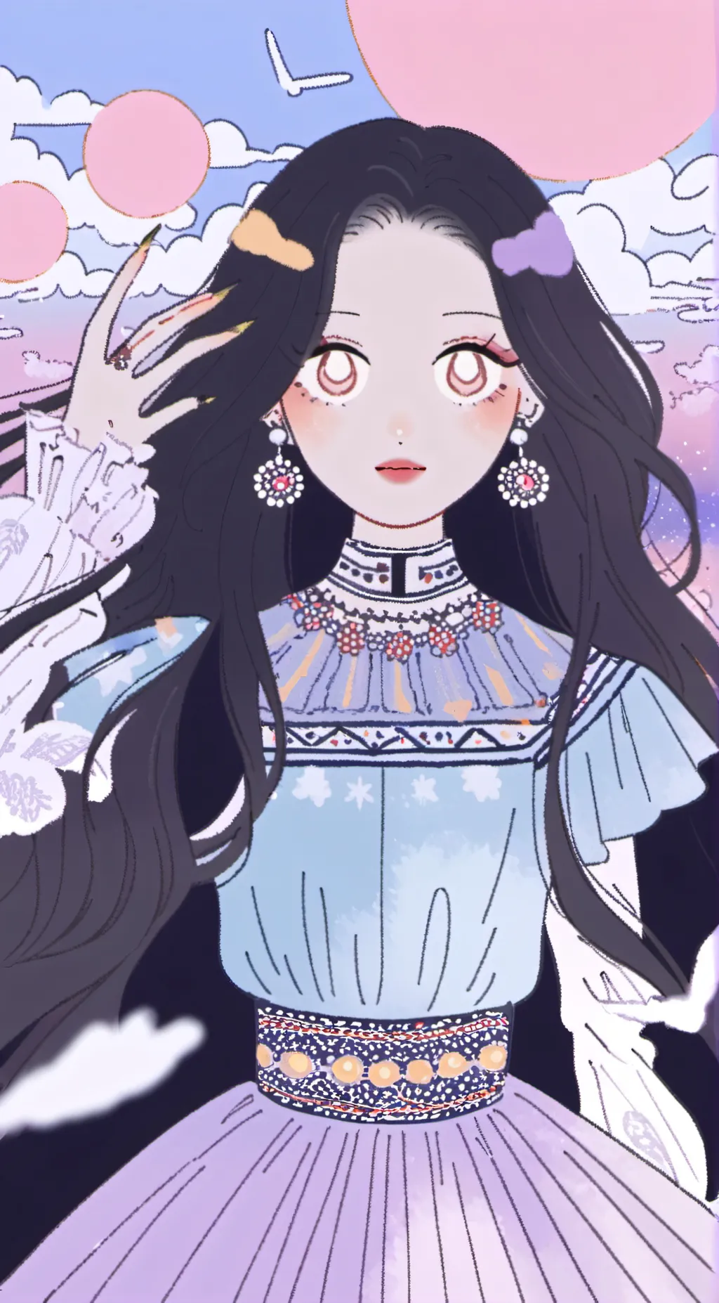 ai character: Babes background