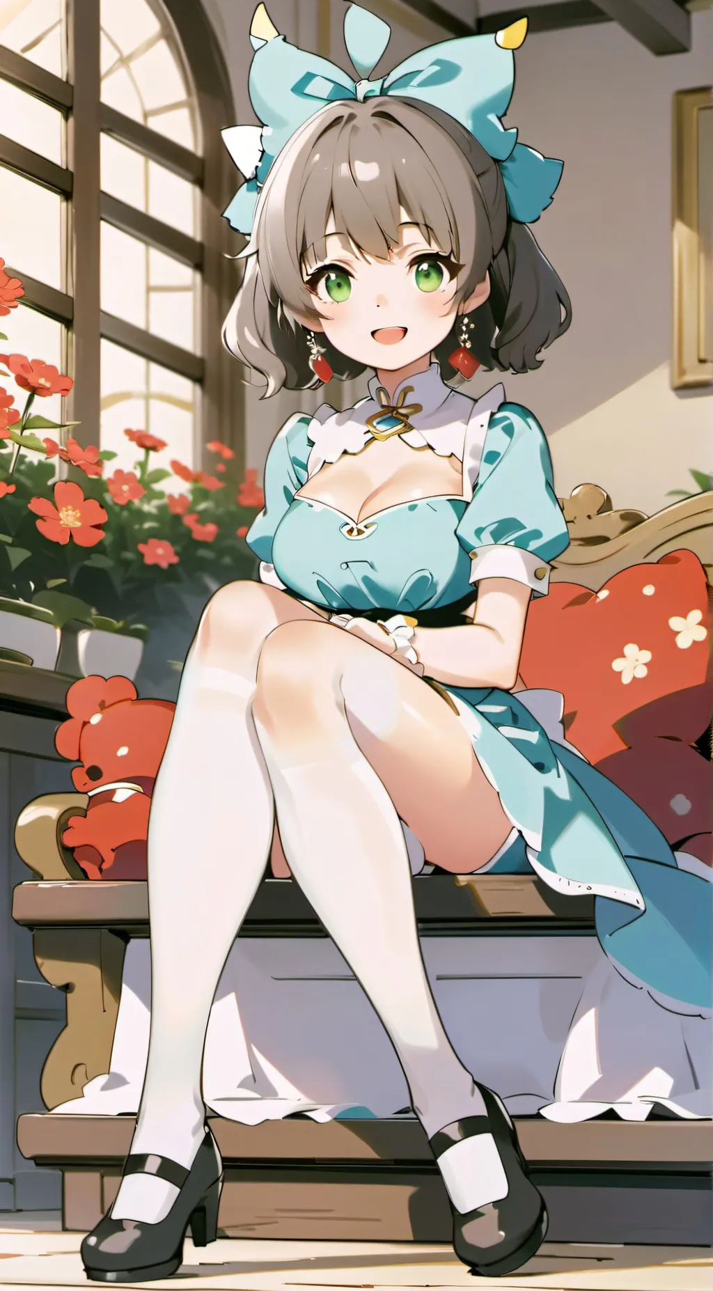 ai character: Giantess background