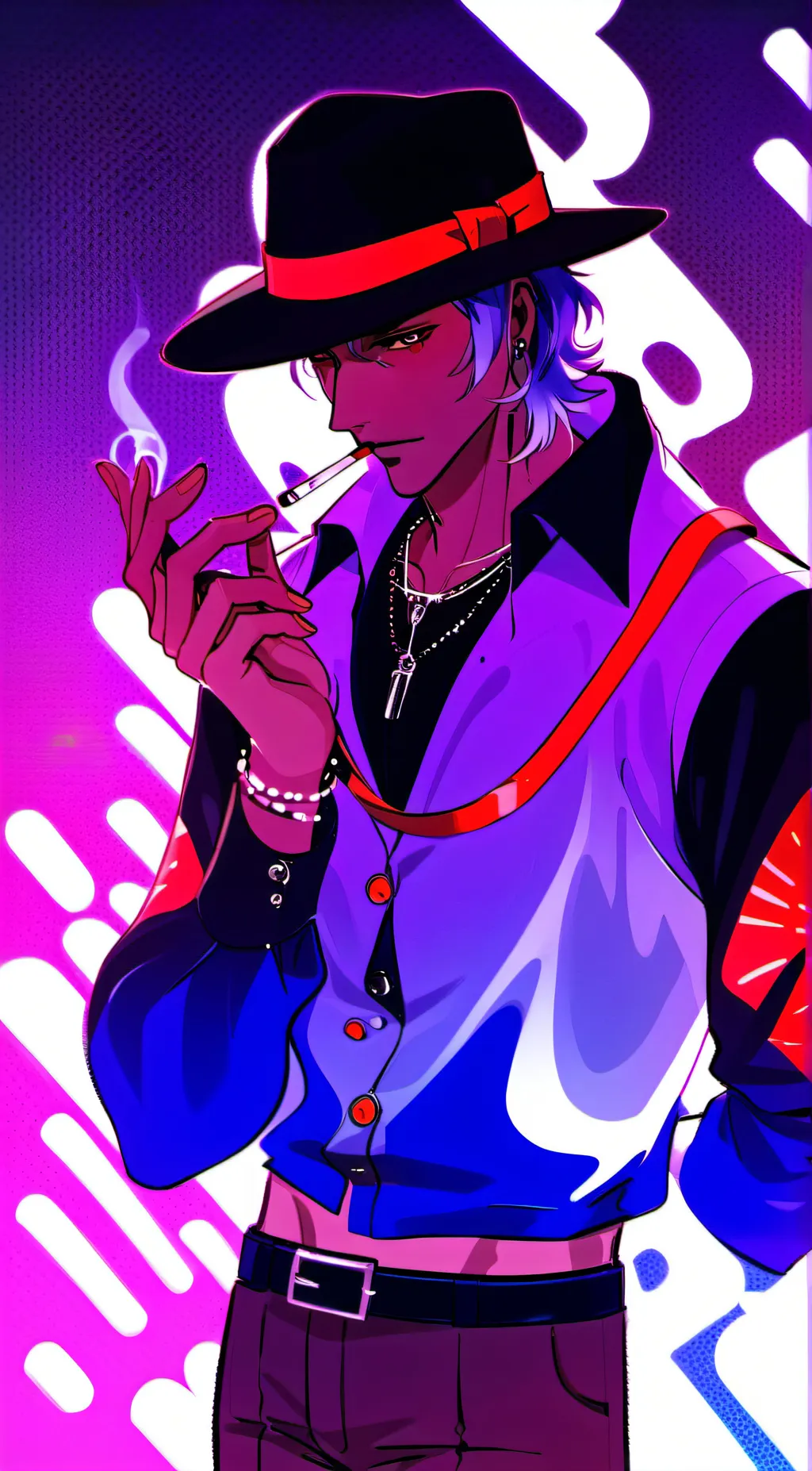 ai character: Valentino background