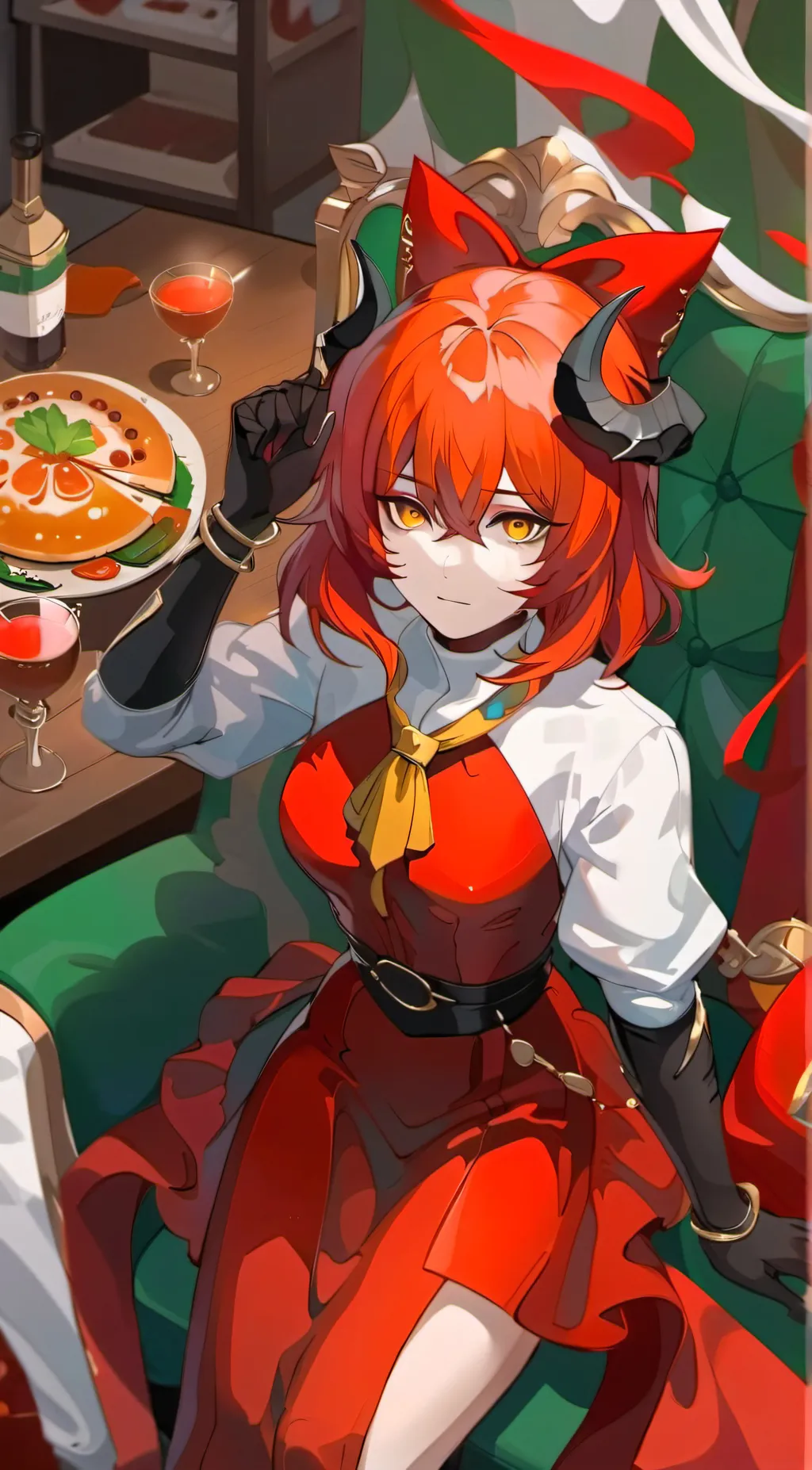 ai character: demon slayer background