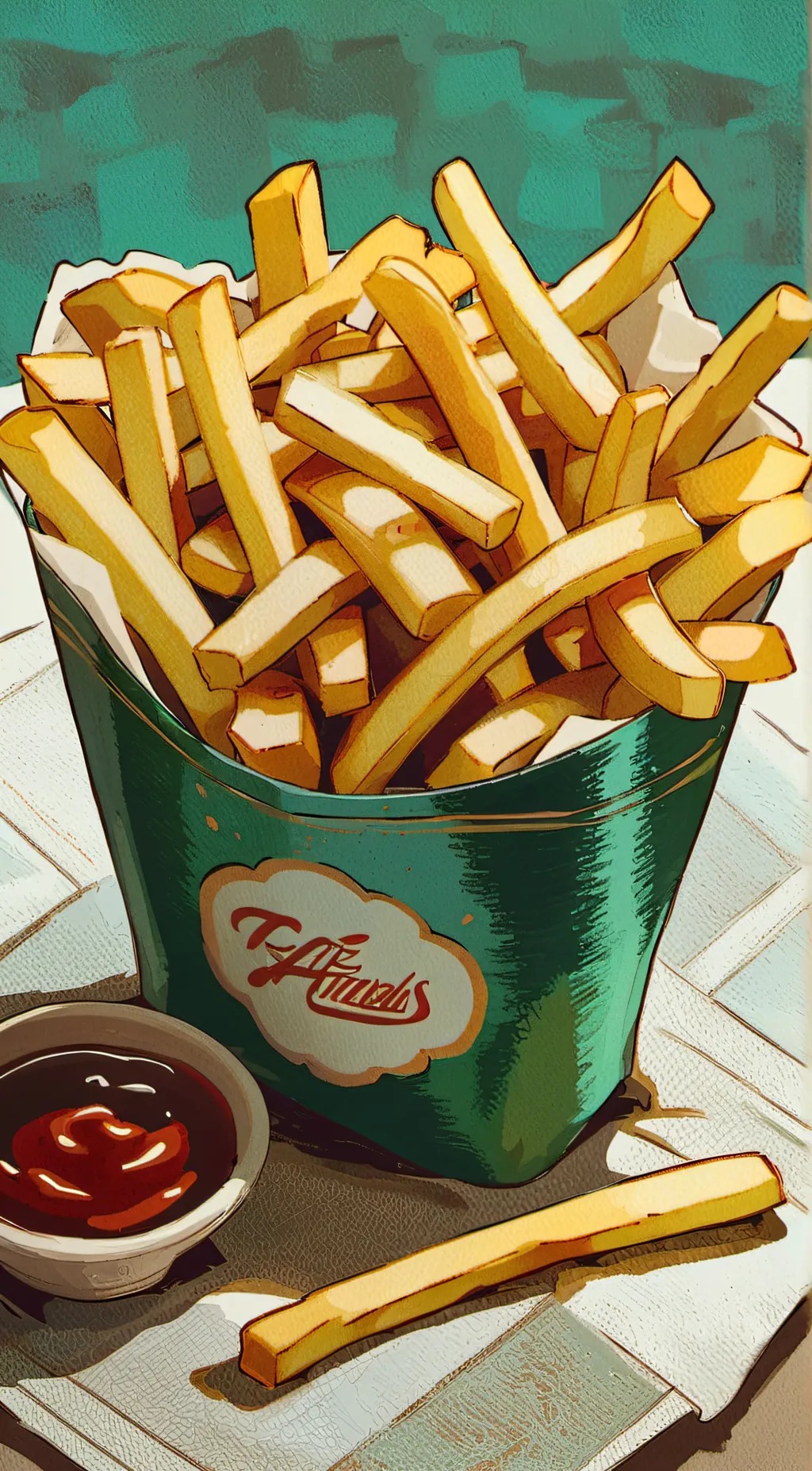 Talkie AI - Chat with French fries