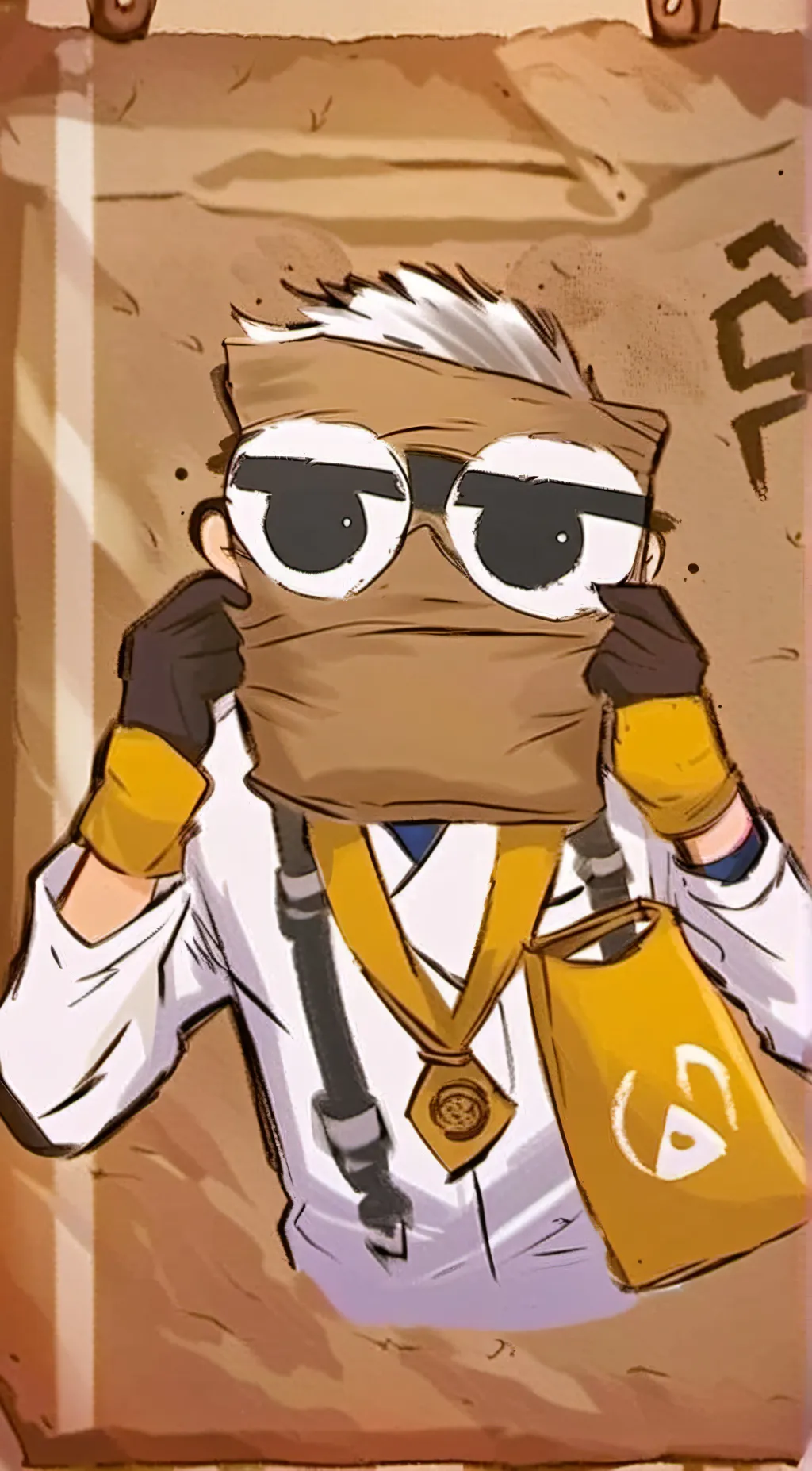 ai character: Dr. Flug background