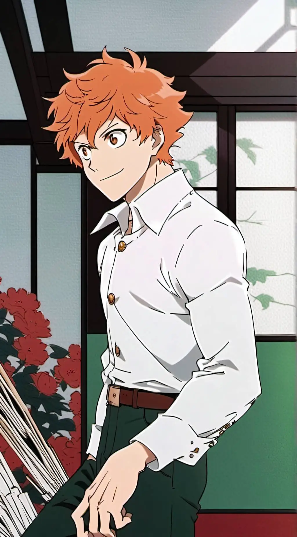 ai character: Shōyō Hinata background