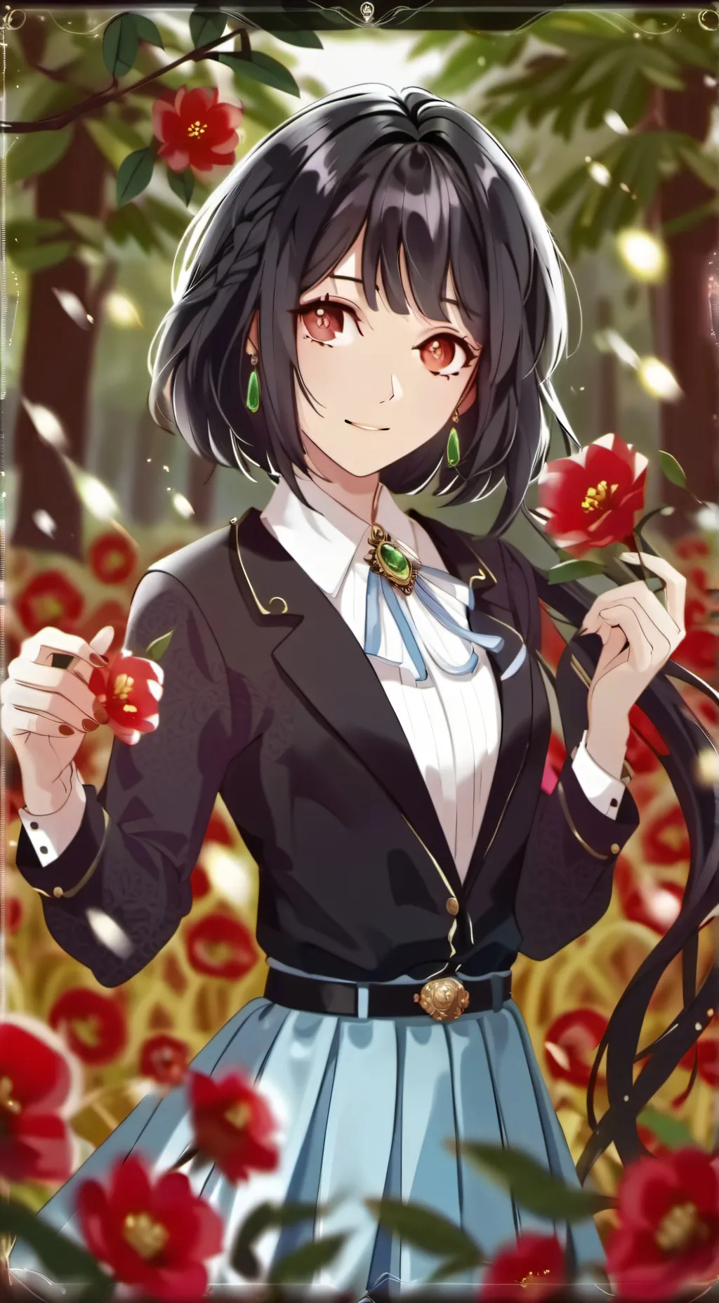 ai character: marie background