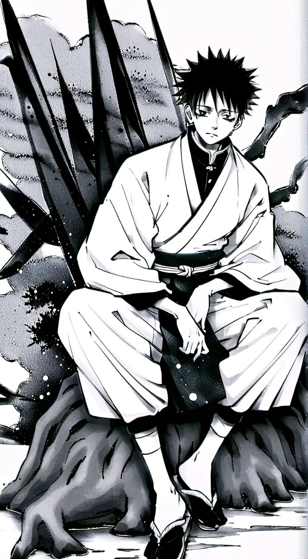ai character: Hashira!~ background