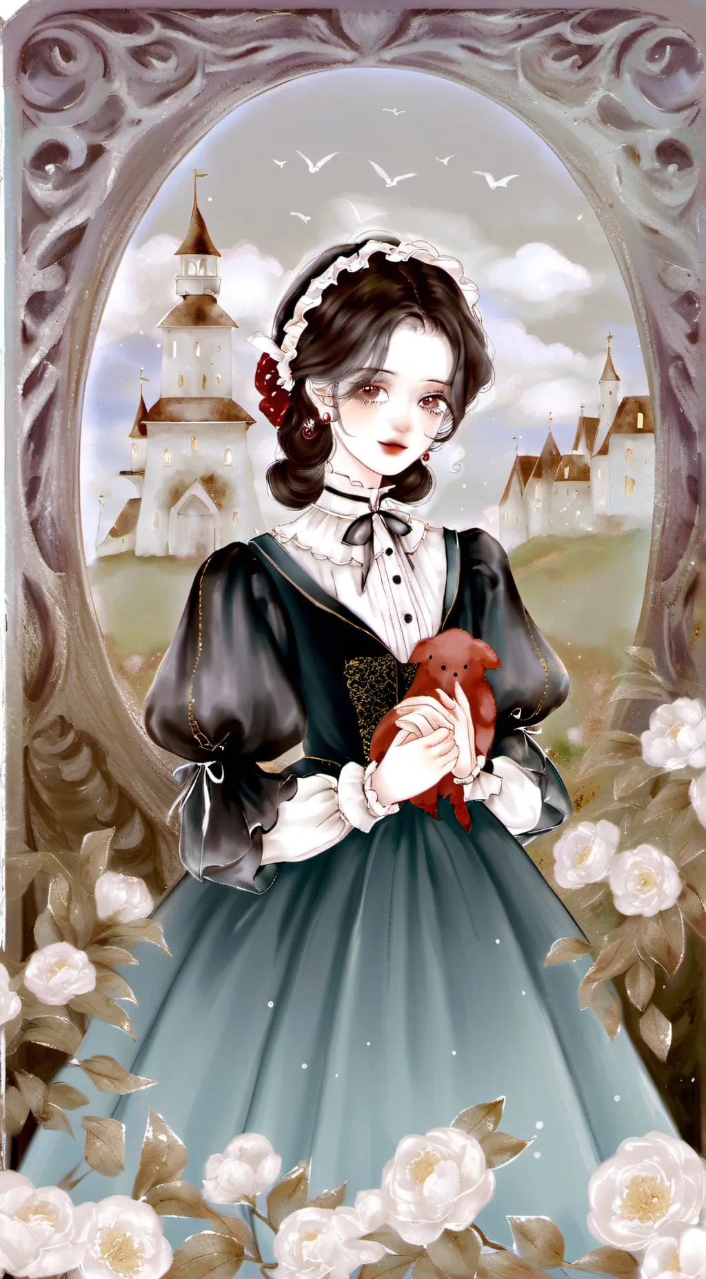 ai character: Ann alkie background