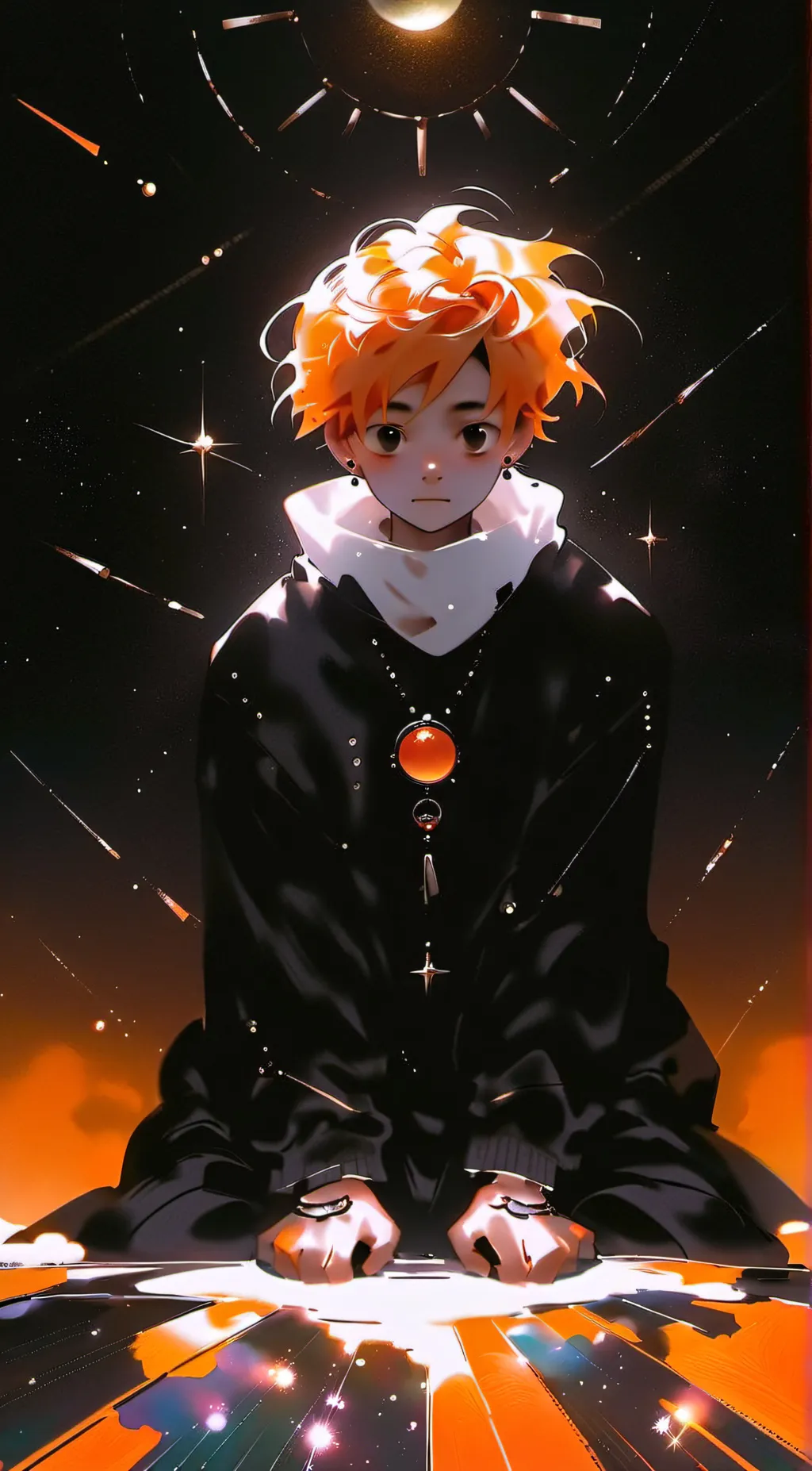 ai character: dogday human form background