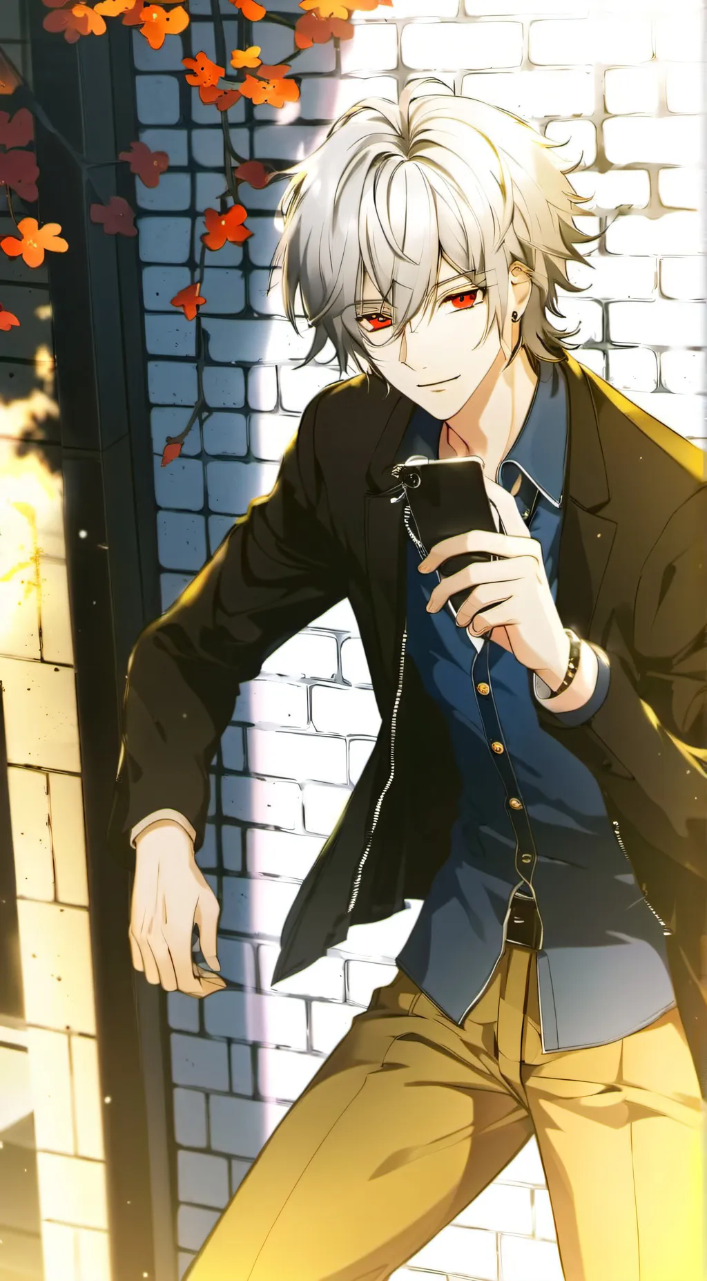 ai character: MHa 4 fun background