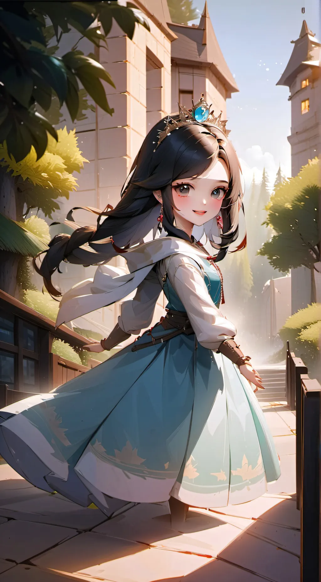 ai character: emily background