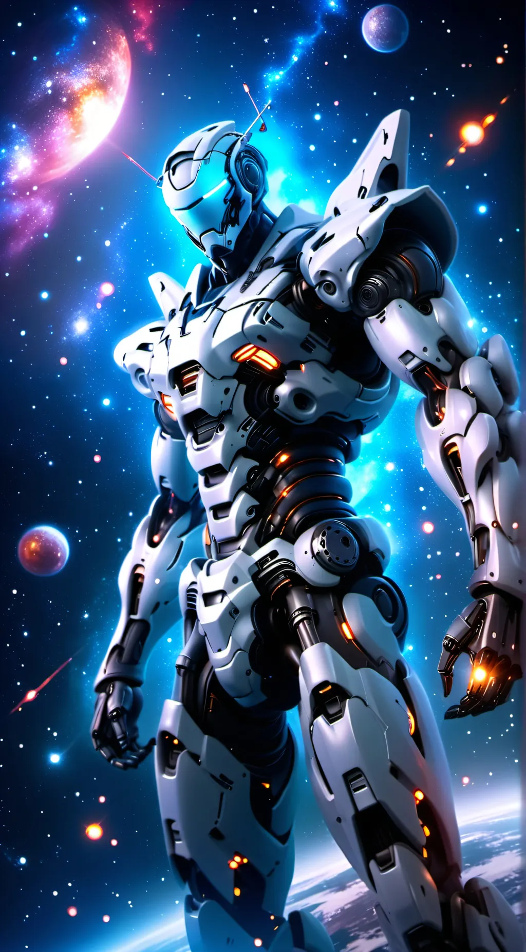 ai character: Make a story  background