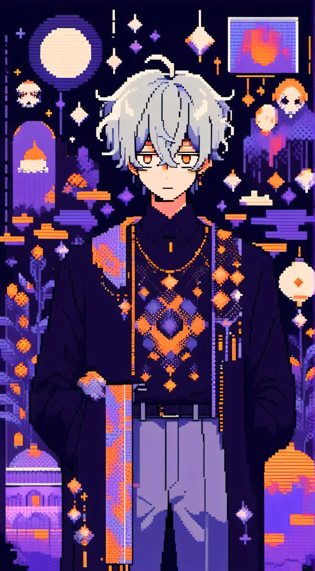 ai character: ichiro (akuma kun) background