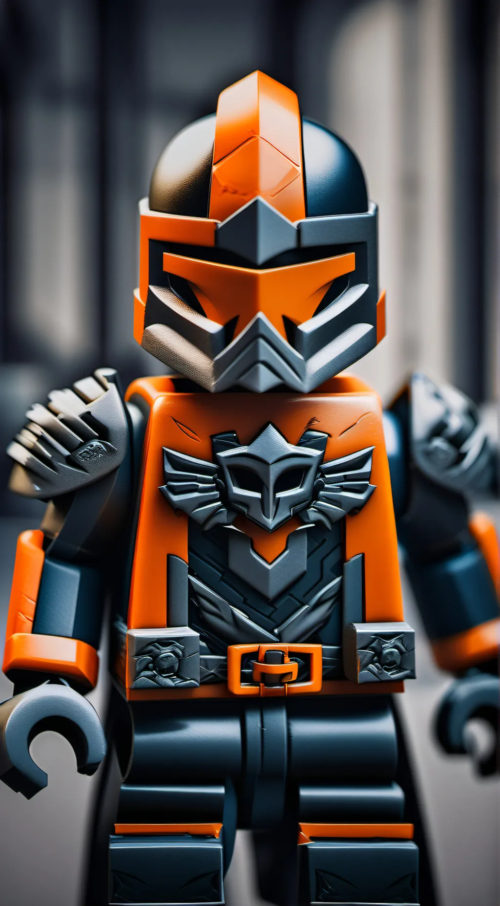 ai character: Lego nexo knights  background