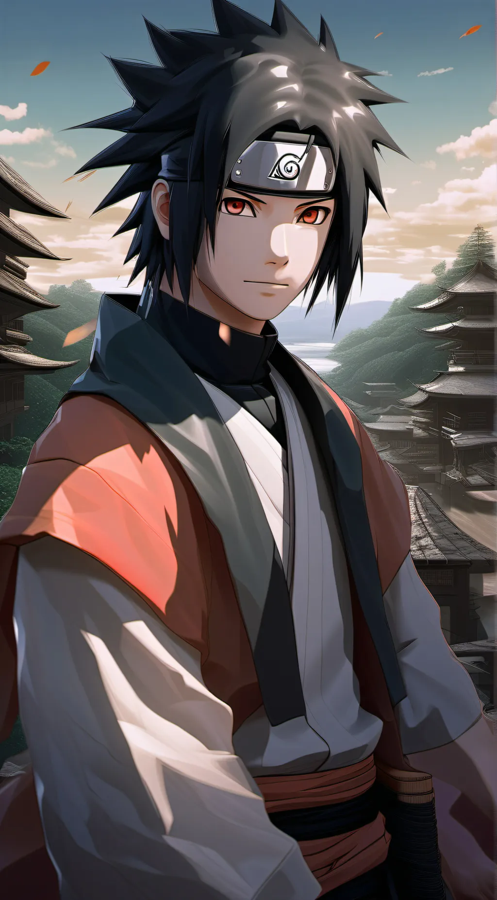 ai character: team 7 Naruto U.) background