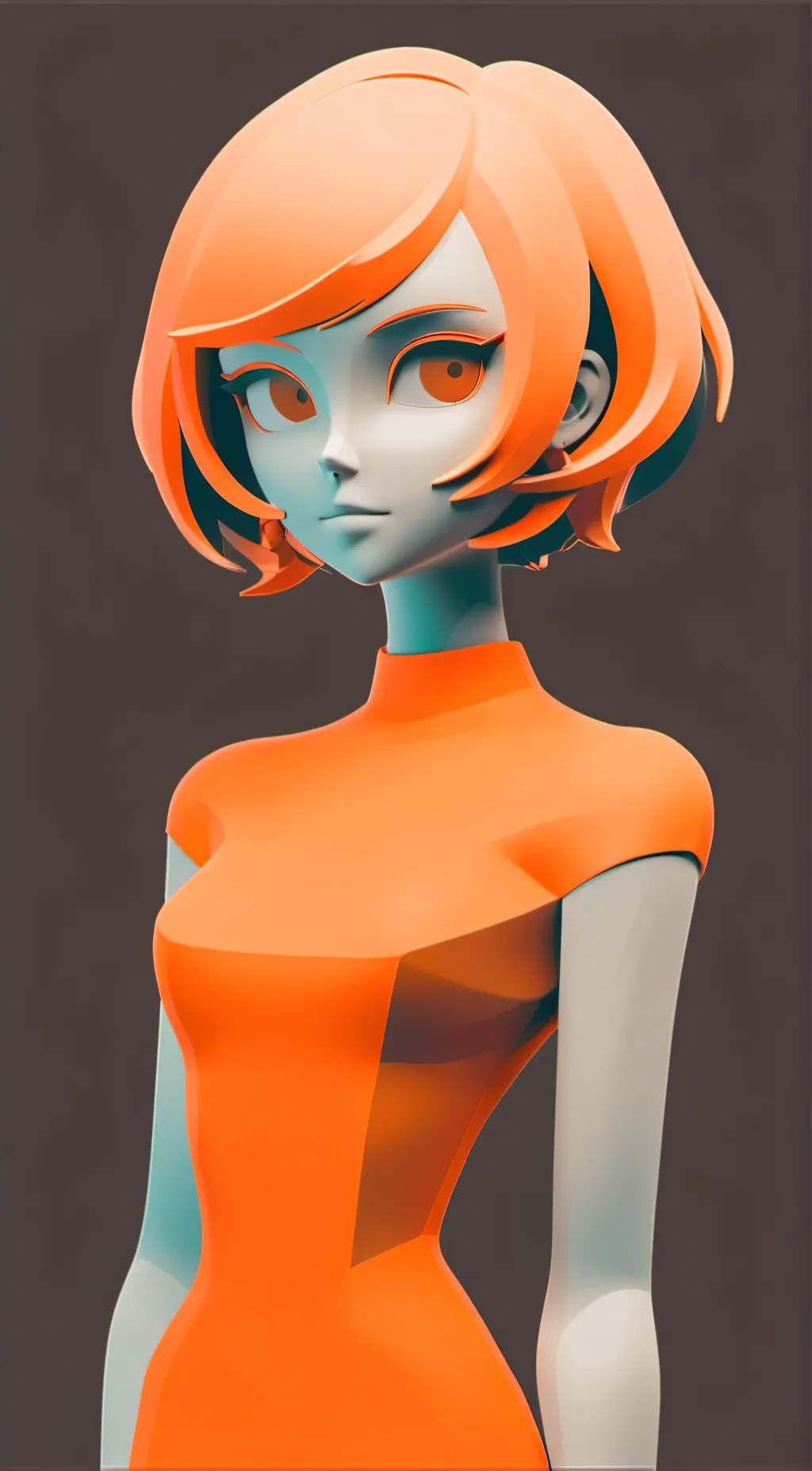ai character: Female 0001 background