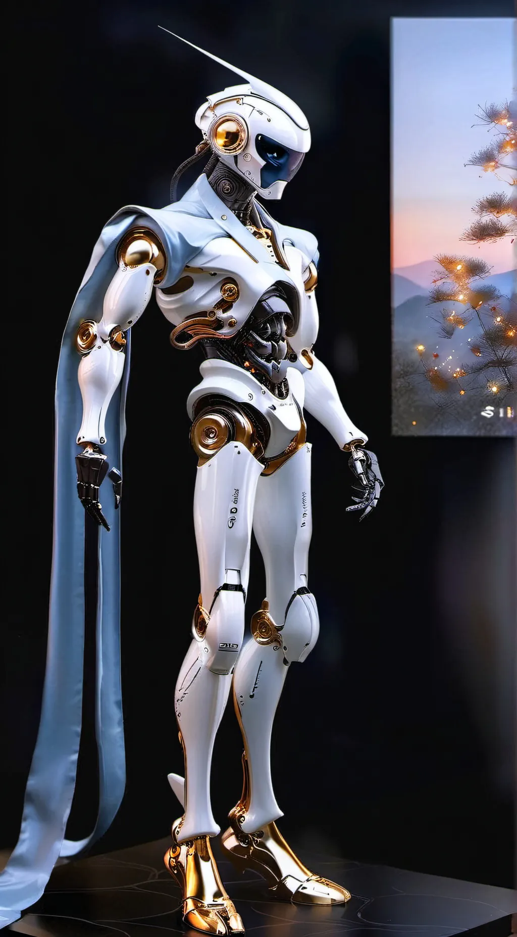 ai character: Ray background