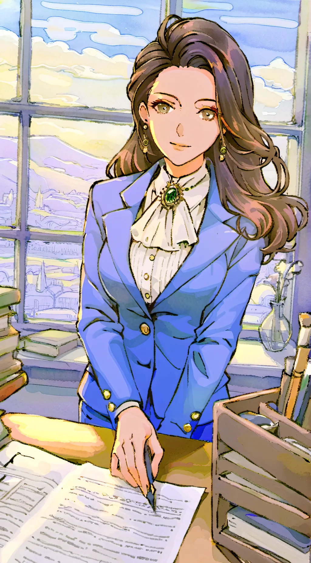 ai character: Rosa  background