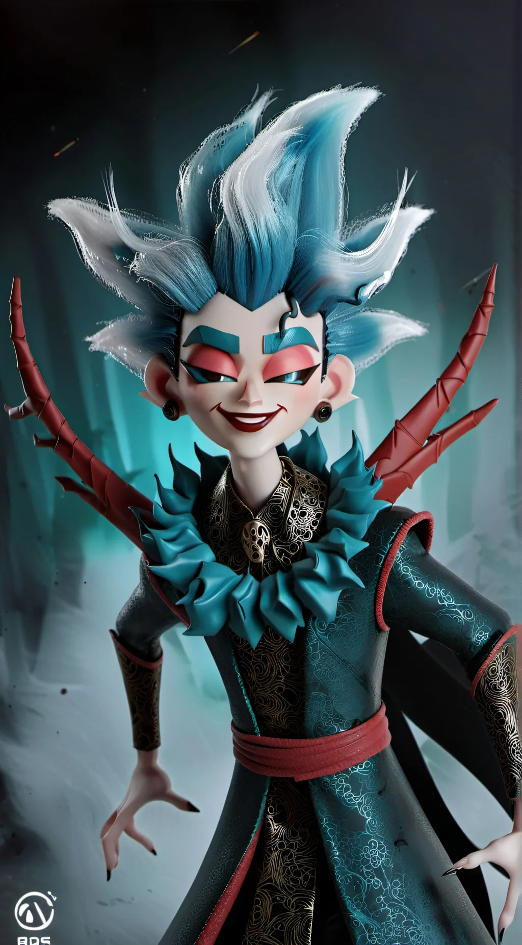 ai character: Evil   Dell background