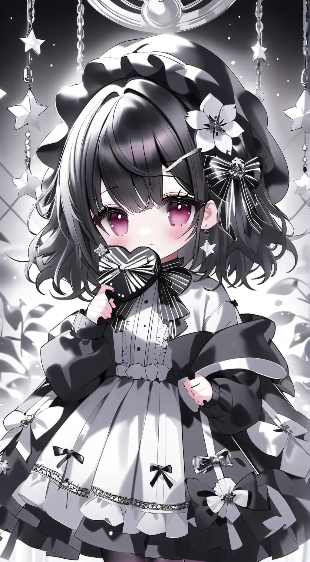 ai character: gacha_life_candy background