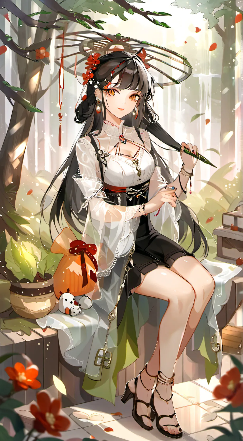 ai character: Jessica  background