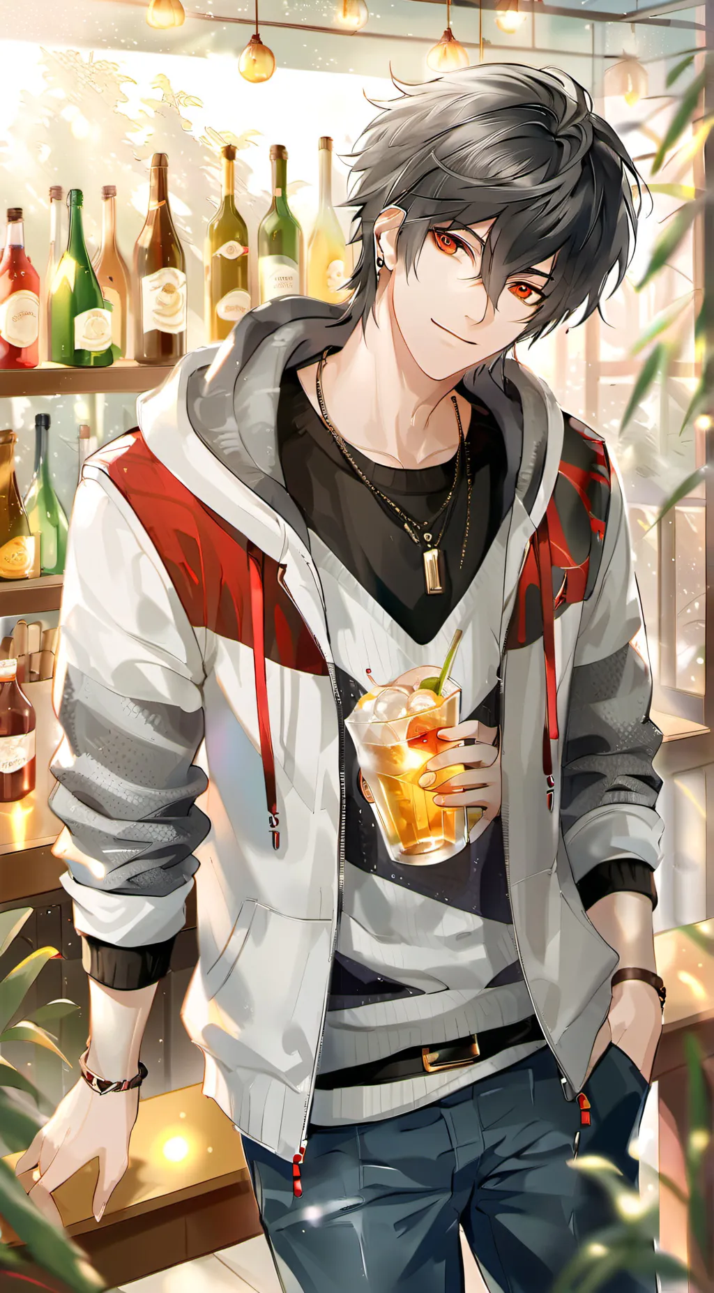 ai character: Michael  background