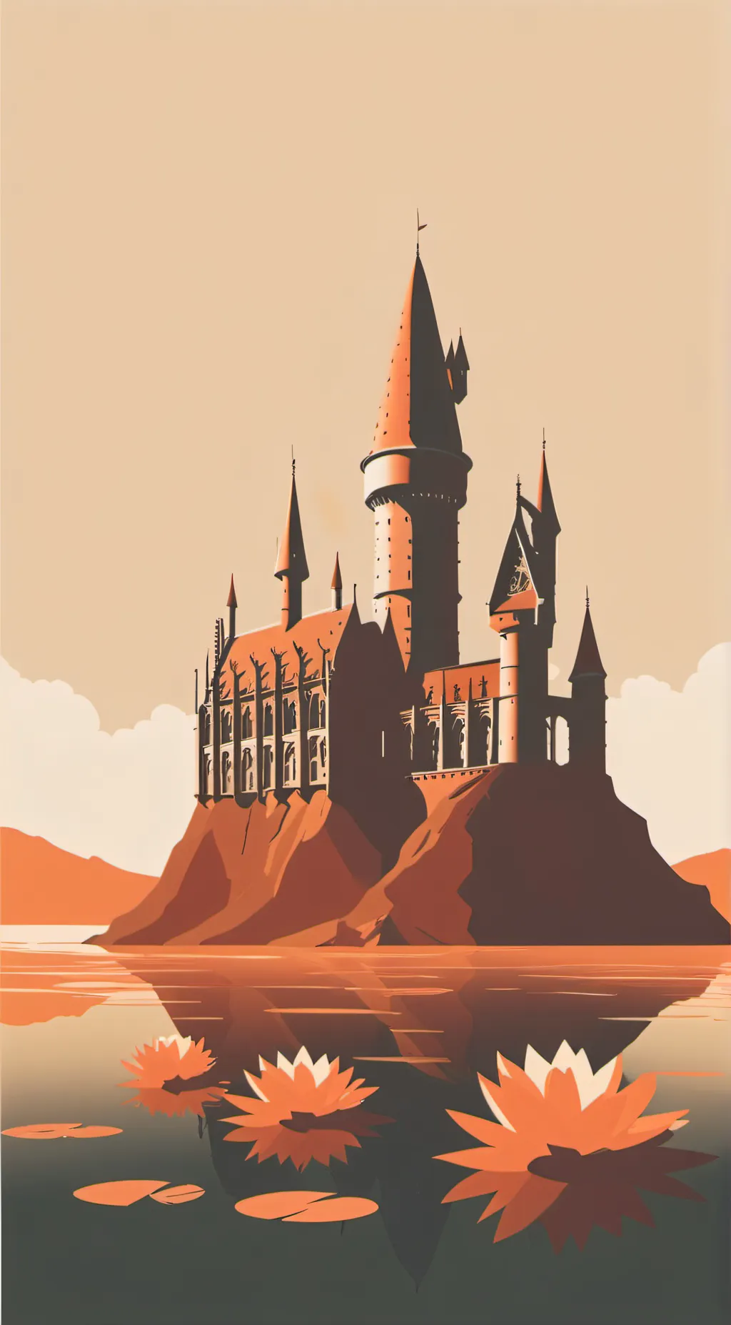 ai character: Hogwarts background