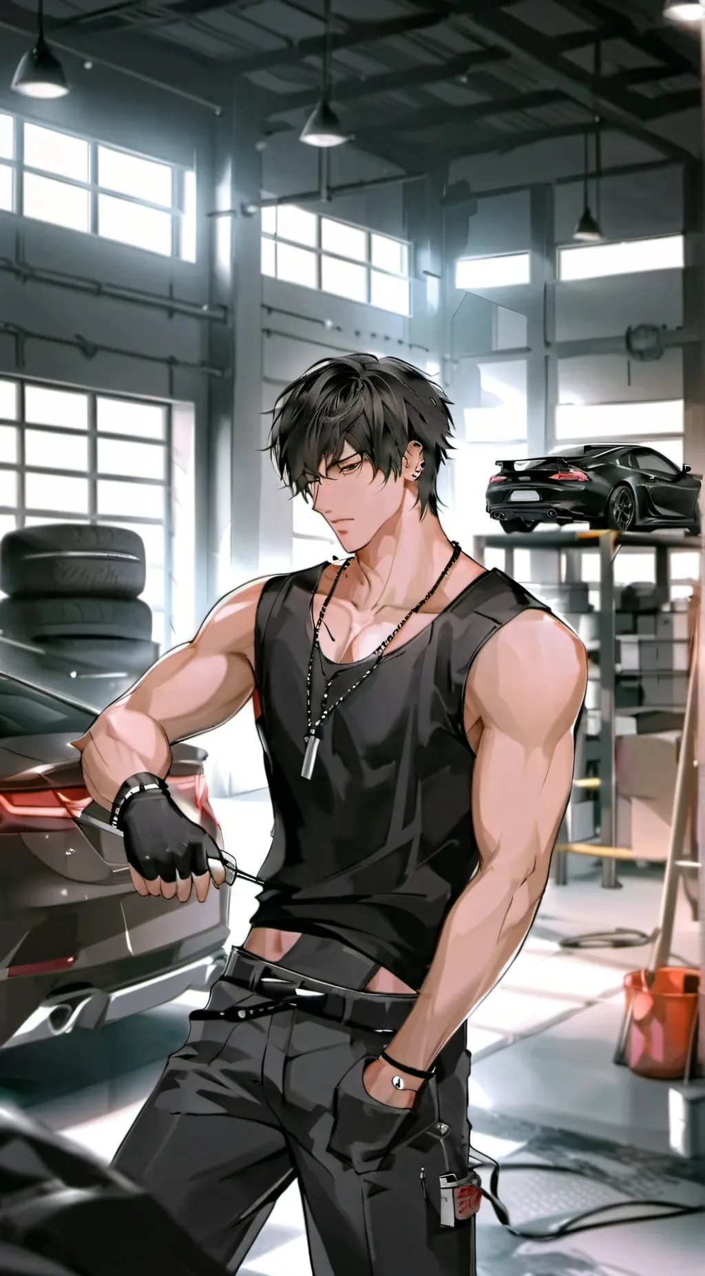 ai character: Darius Avalon background
