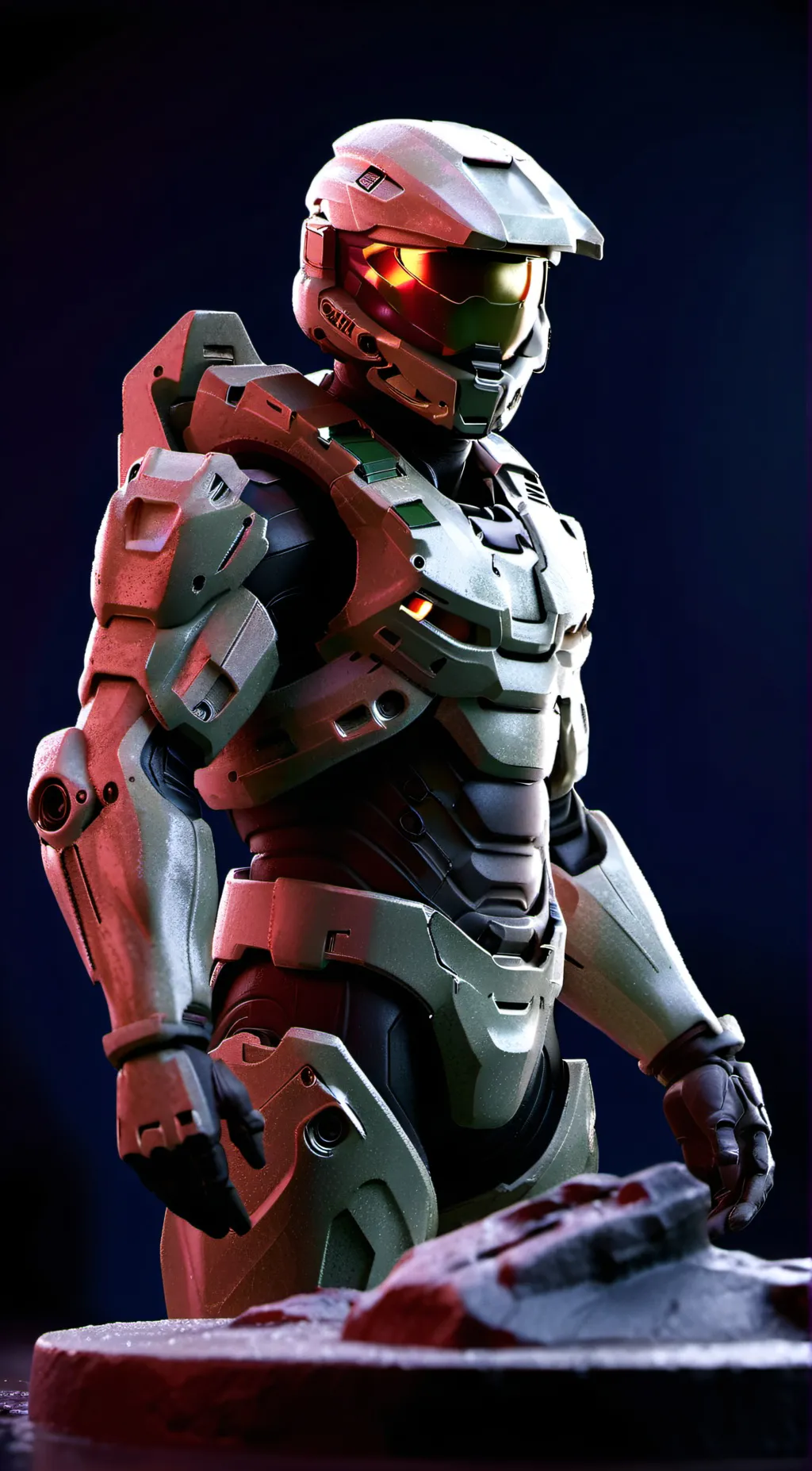 ai character: Ash  background