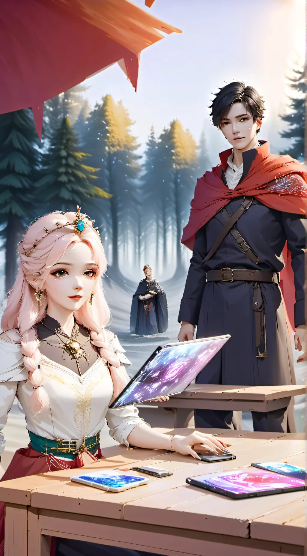 ai character: FIB background